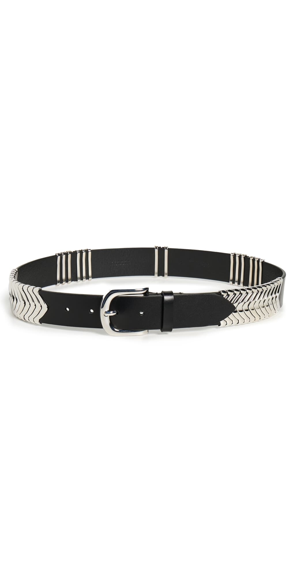 Isabel Marant Tehora Belt Black/Silver