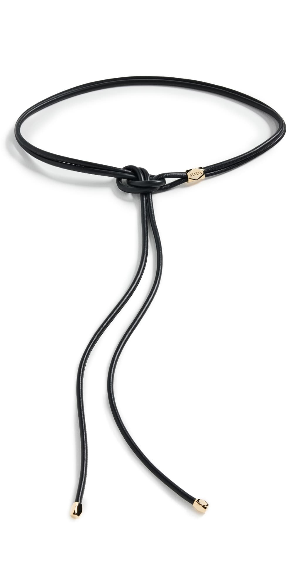 Isabel Marant Silvia Belt Black/Gold
