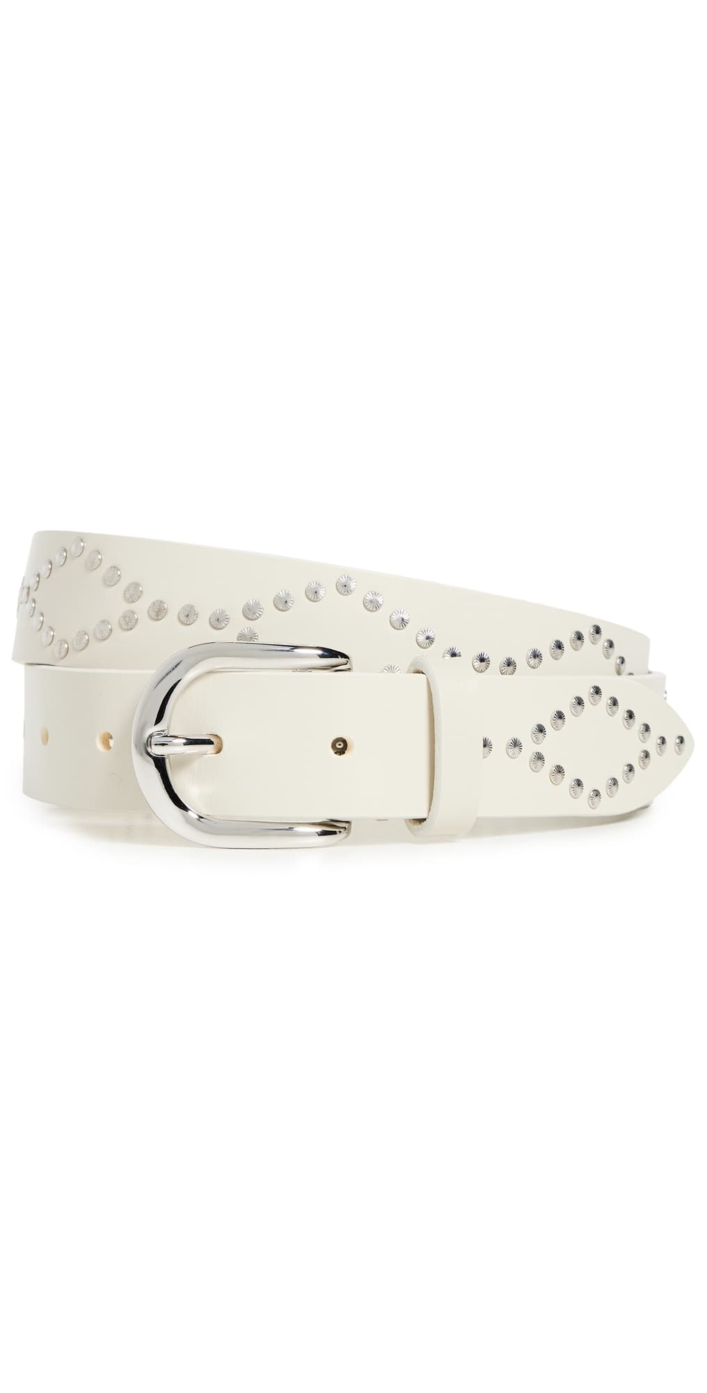 Isabel Marant Liliana Belt Chalk/Silver