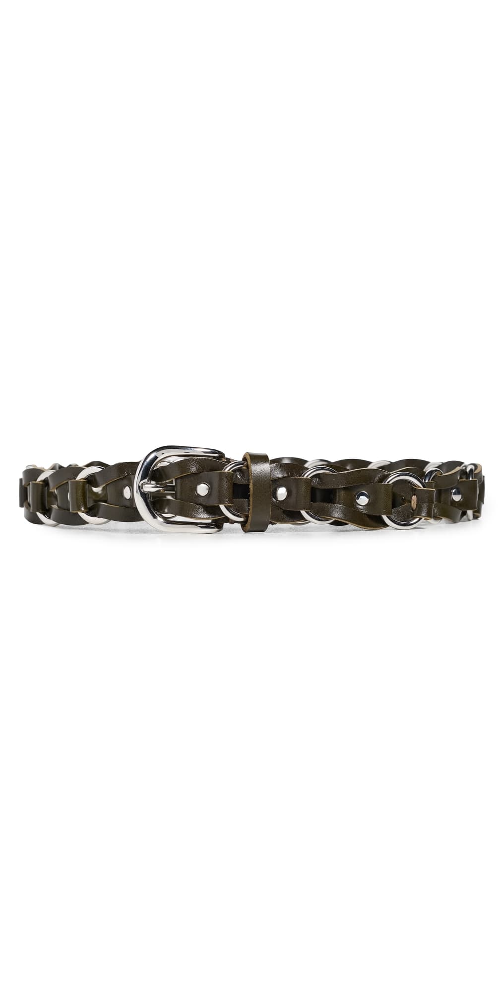 Isabel Marant Bali Belt Dark Khaki · 75