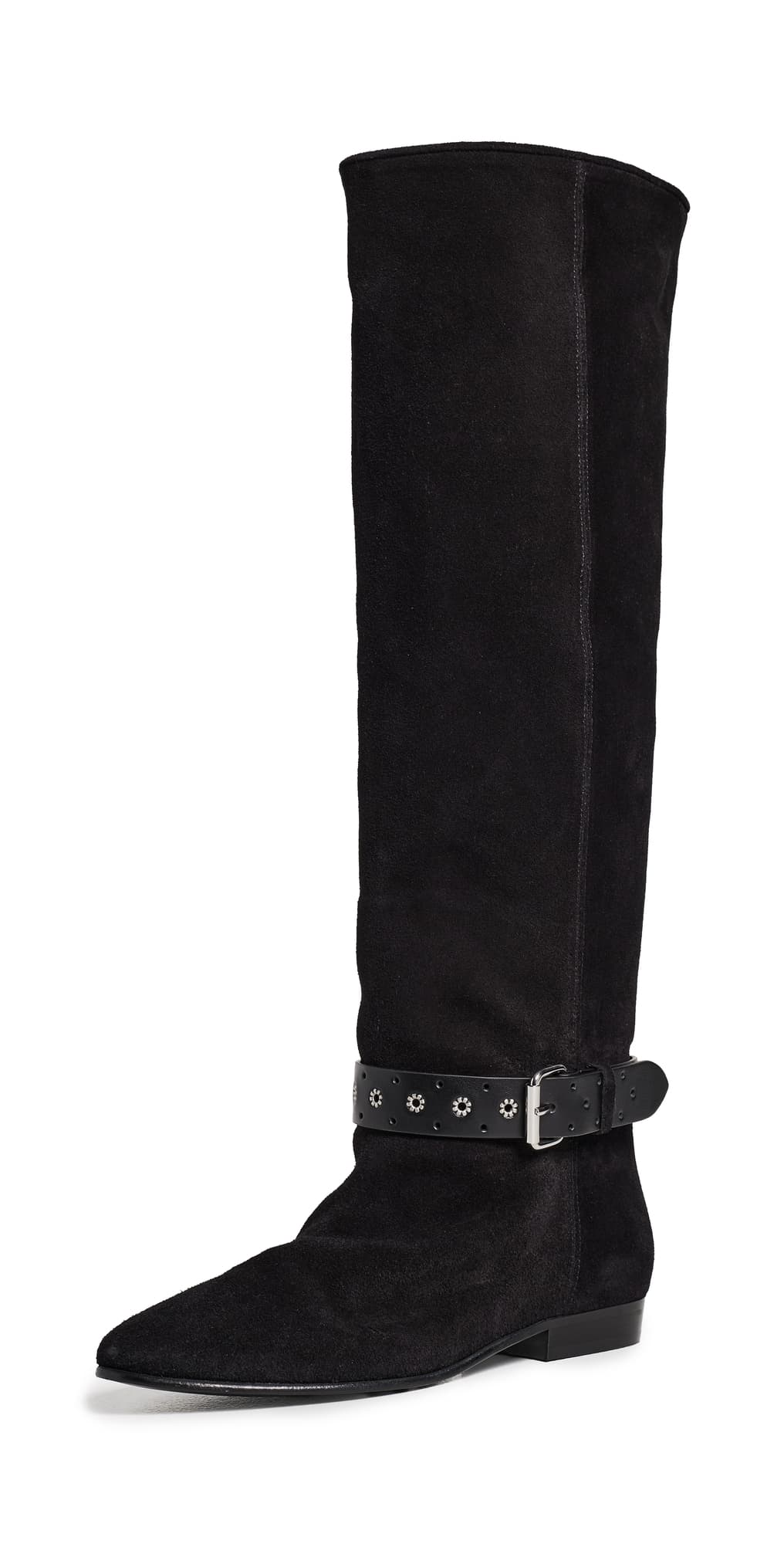 Isabel Marant Rilton Suede Boots Black