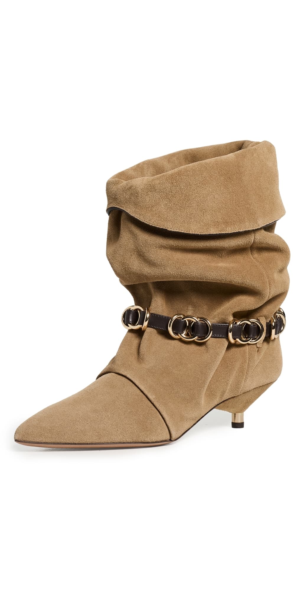 Isabel Marant Edrik Ring Boots Taupe
