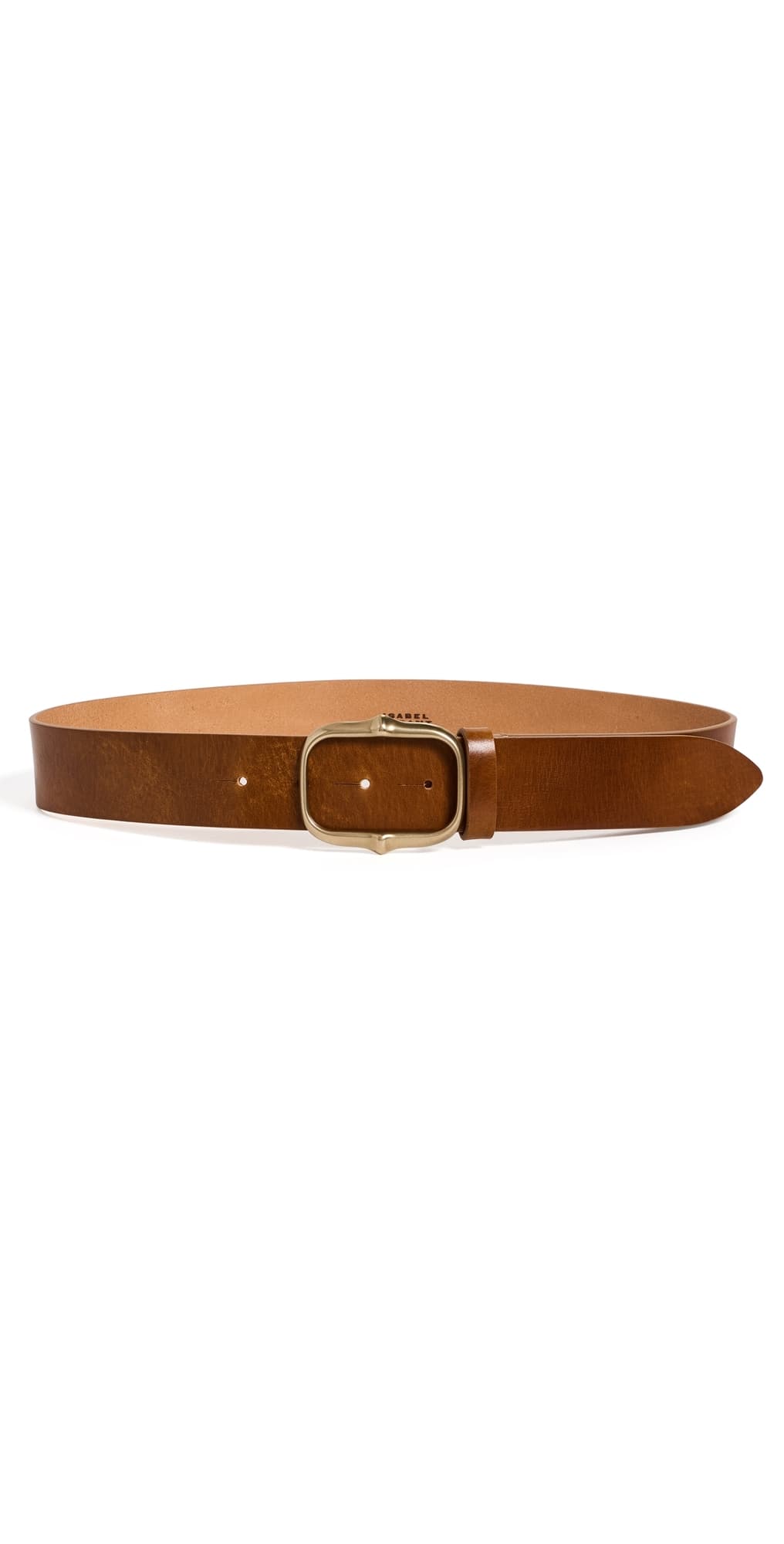 Isabel Marant Holis Leather Belt Amber