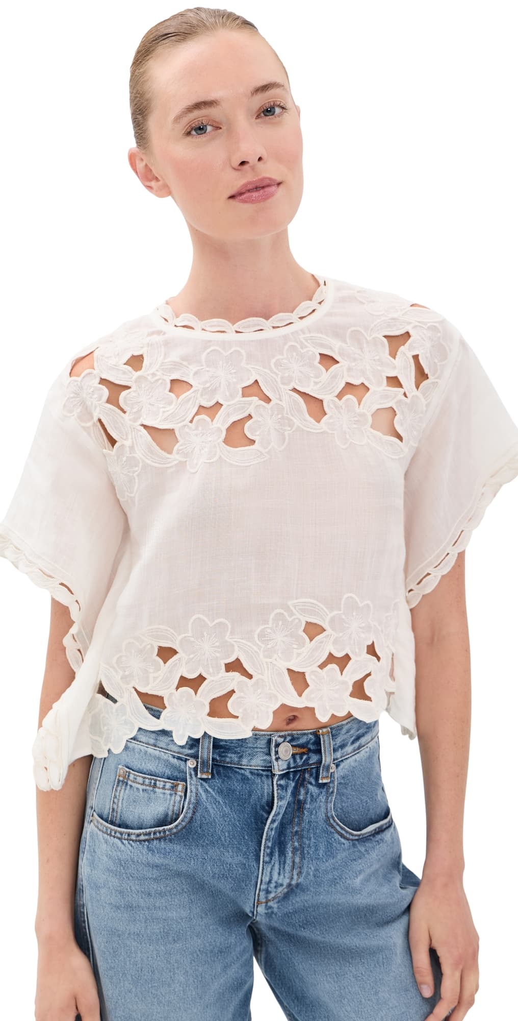Isabel Marant Relda Top White