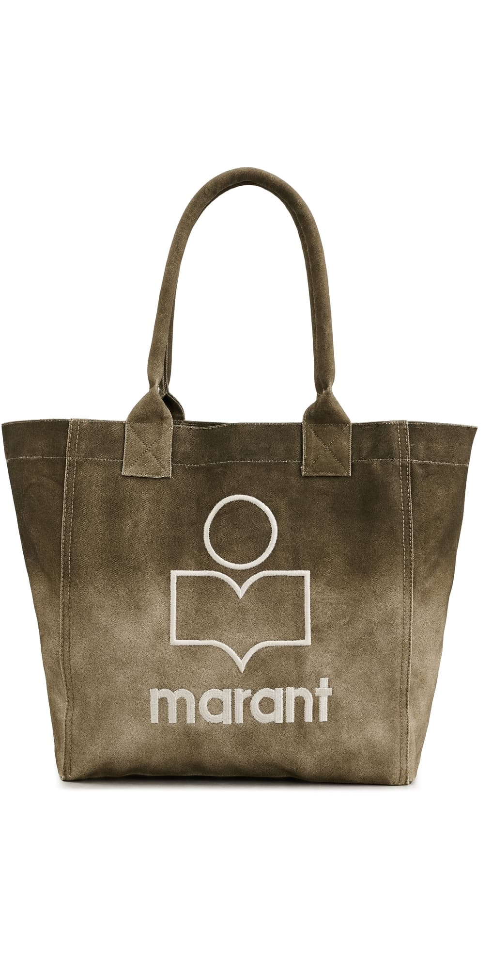 Isabel Marant Small Yenky Tote Bag Khaki