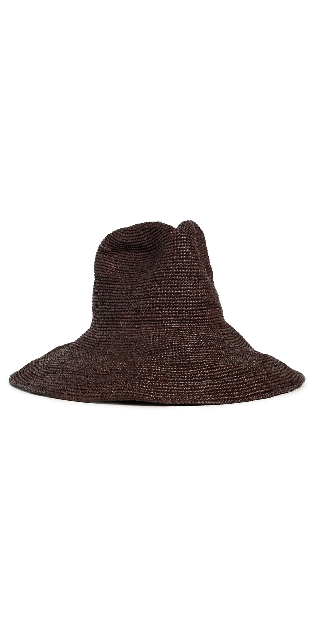 Janessa Leone Waverly Brim Hat Chocolate