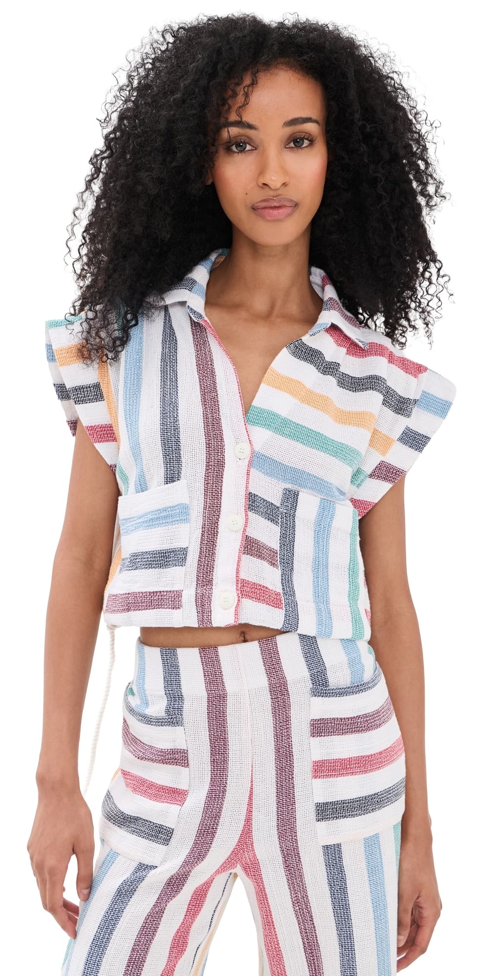 JBQ Preen Top Candy Stripe