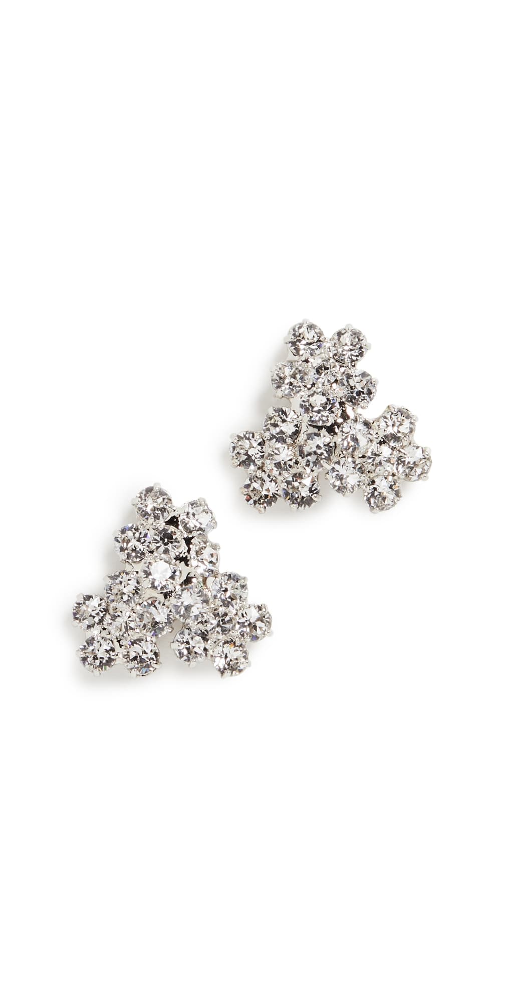 Jennifer Behr Violet Stud Earring Crystal · One Size