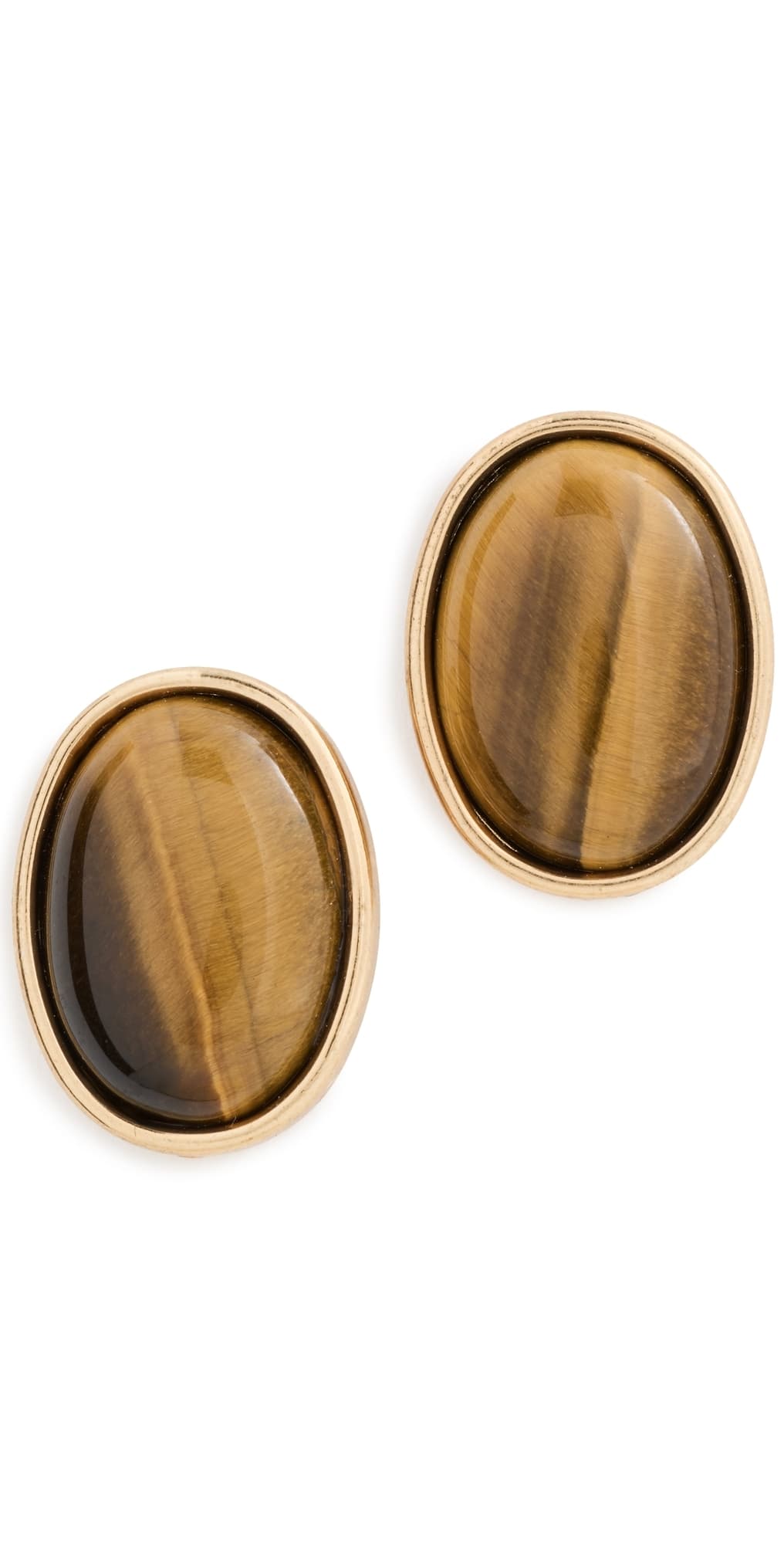 Jennifer Behr Elaine Earrings Tigers Eye