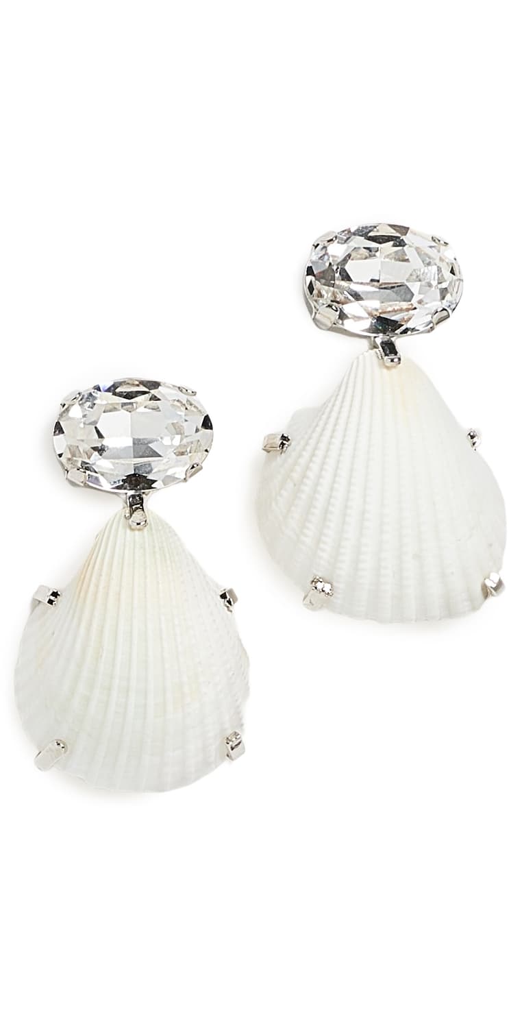 Jennifer Behr Kauai Earrings White Multi