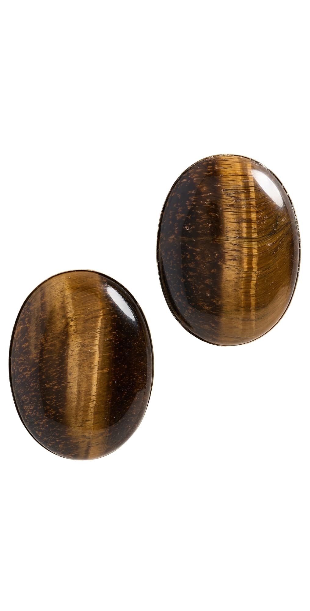 Jennifer Behr Audra Earrings Tigers Eye