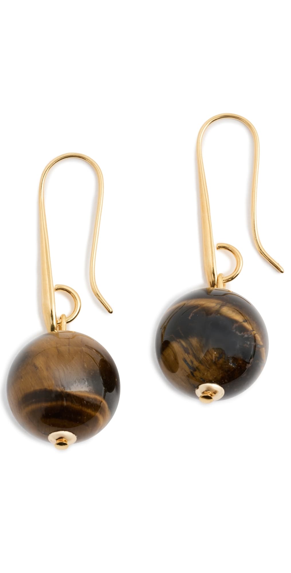Jennifer Behr Serenity Earrings Tiger's Eye · One Size