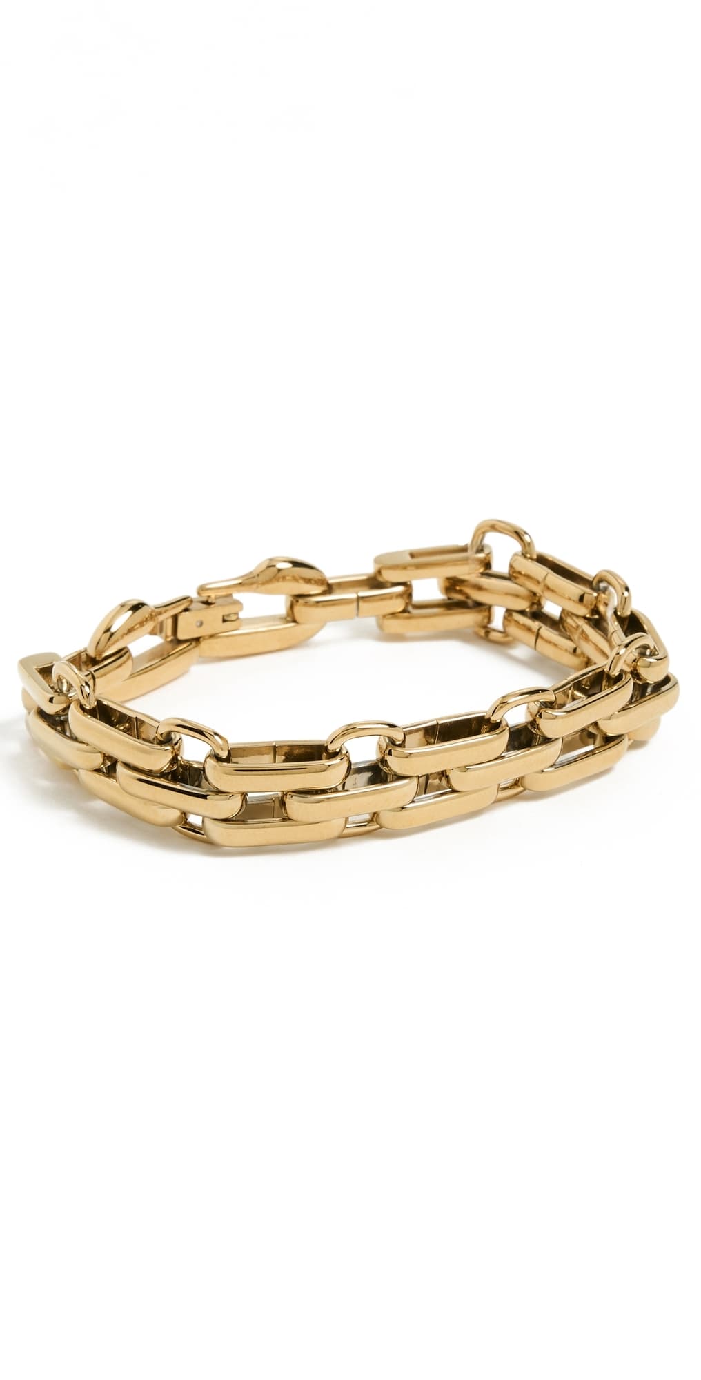 JENNY BIRD Slim Penelope Bracelet High Polish Gold · S