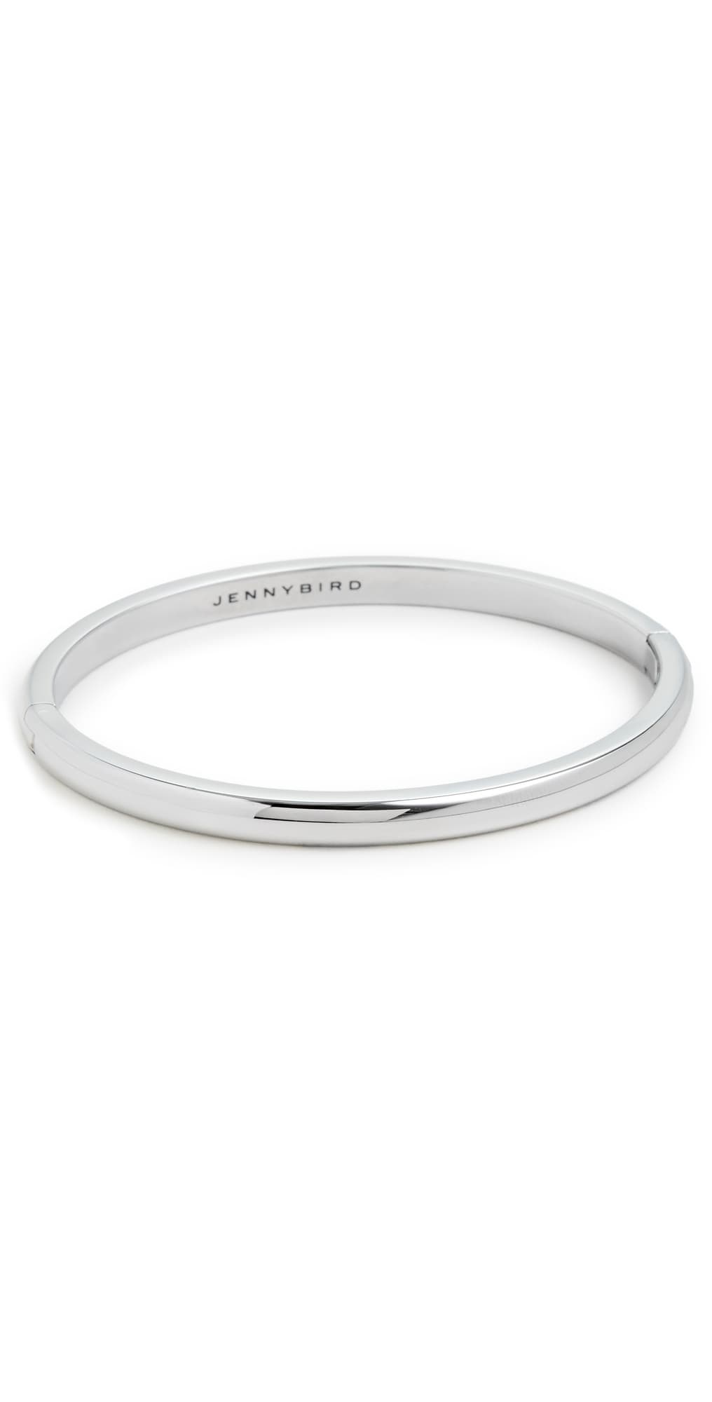 JENNY BIRD Remi Bangle Platinum · One Size