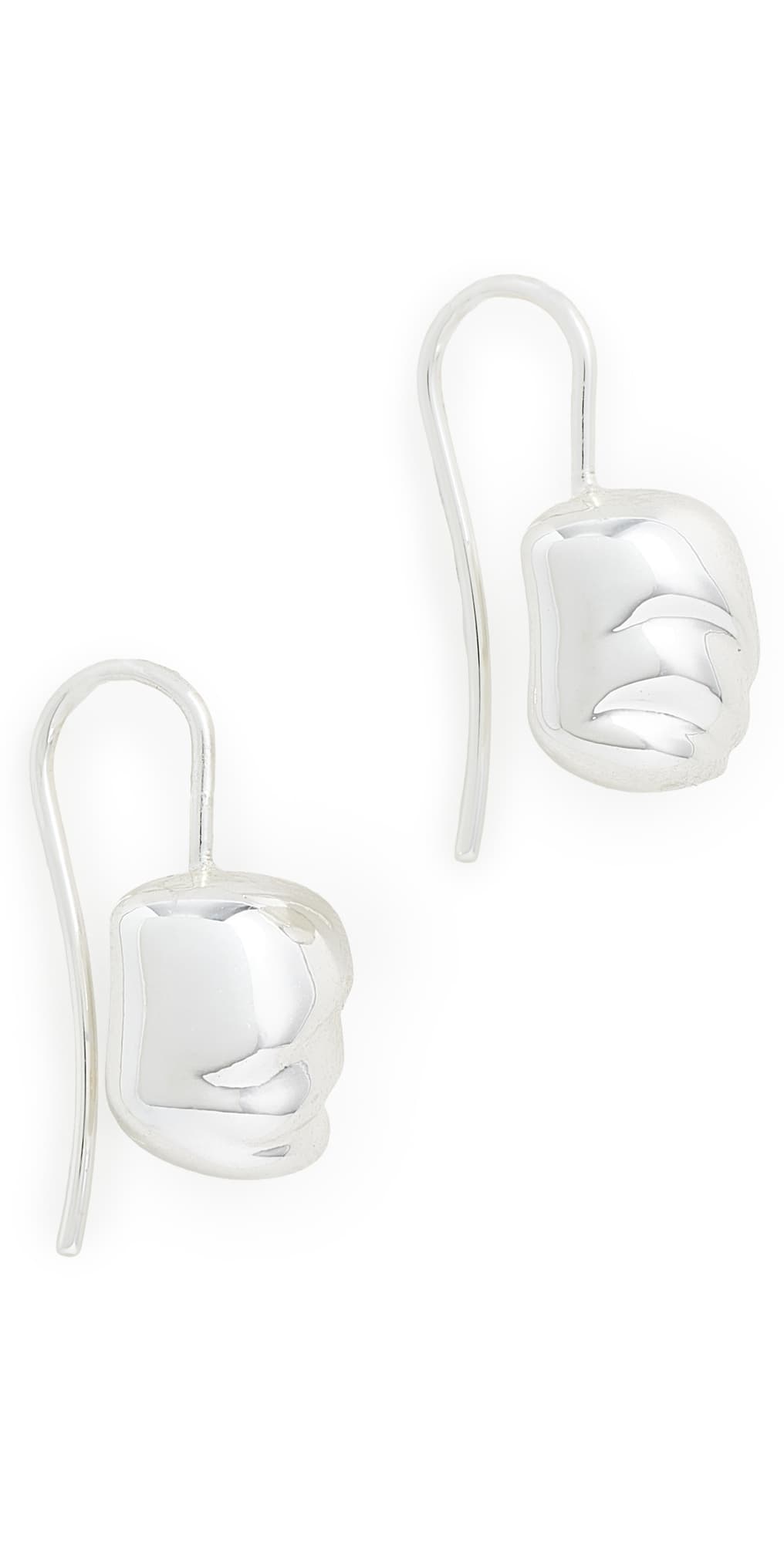 JENNY BIRD Rue Drop Earrings Silver · One Size