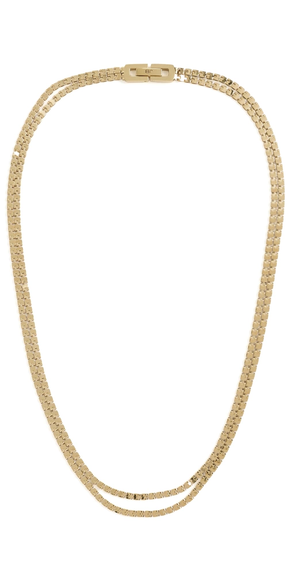 JENNY BIRD Double Amalfi Chain High Polish Gold