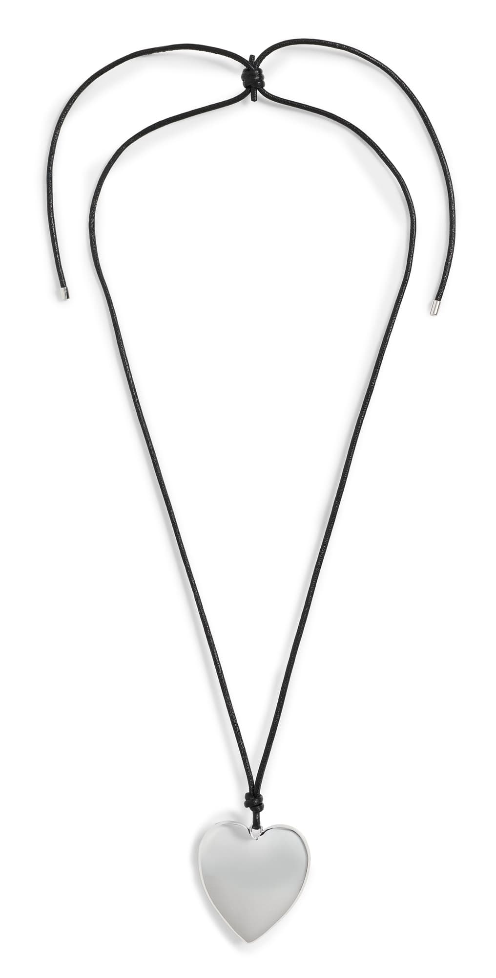 Jennifer Fisher Heart Long Pendant Silver