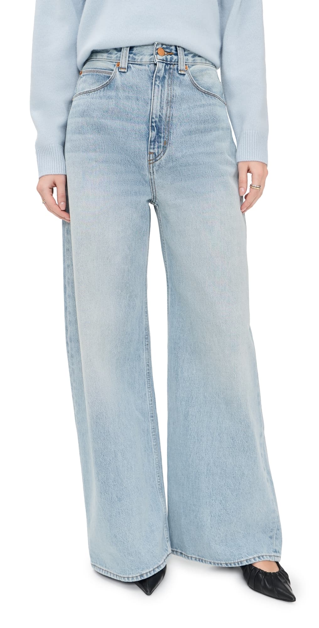 Jamie Haller The Baggy Jeans Ice Indigo