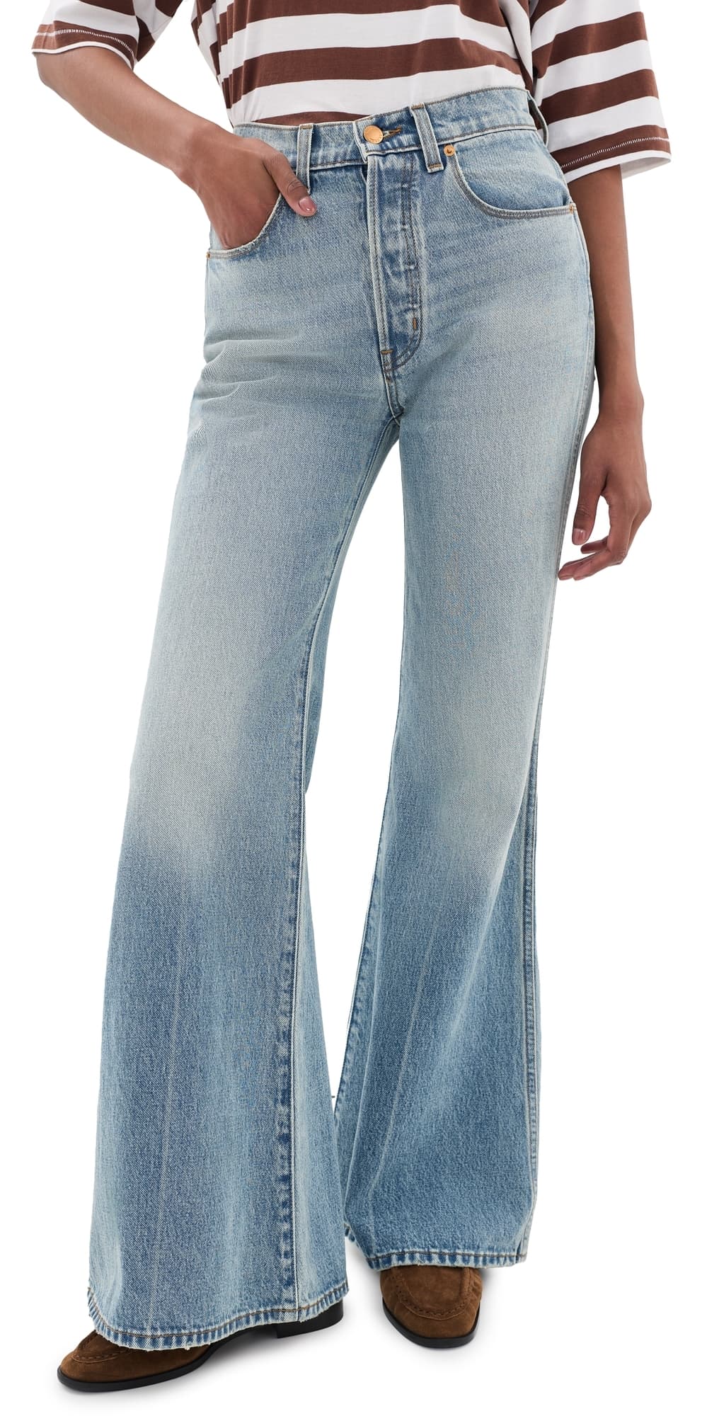 Jamie Haller The Elephant Bell Jeans Beach Indigo