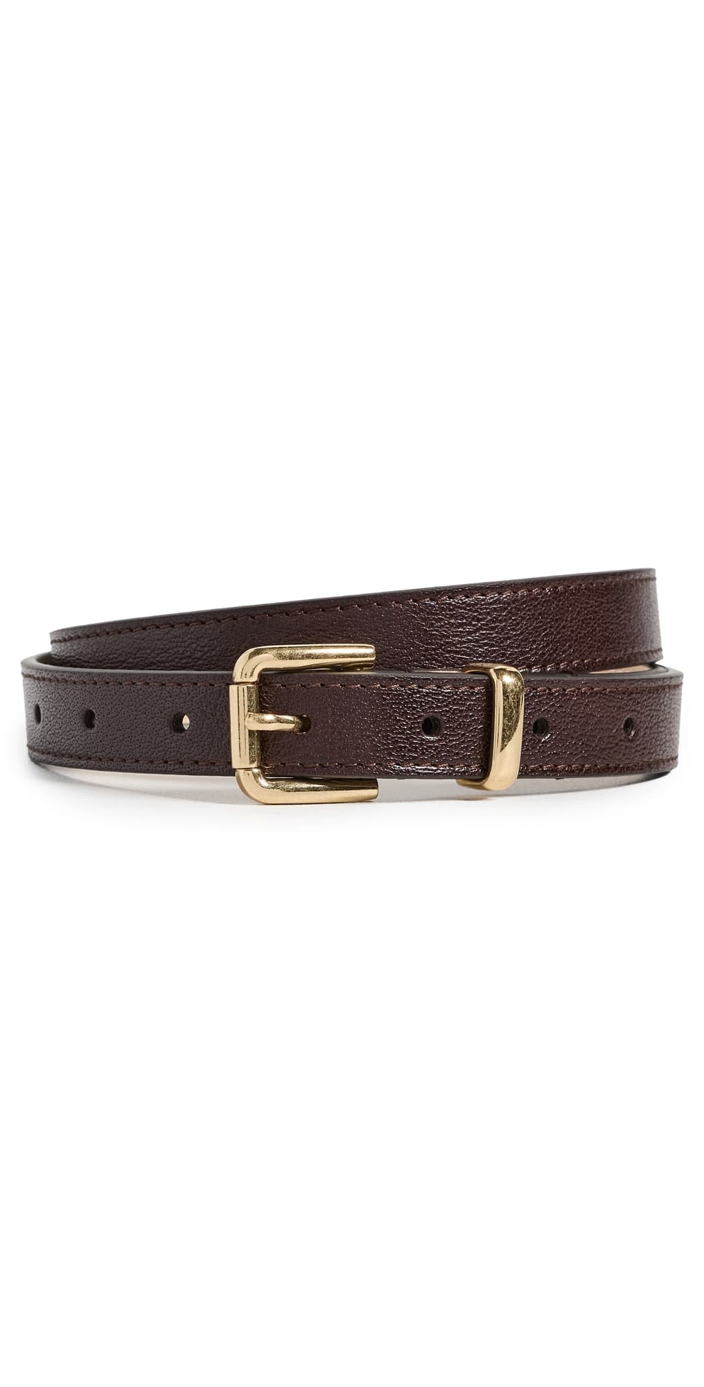 Jamie Haller The Slim Bar Belt Oxblood