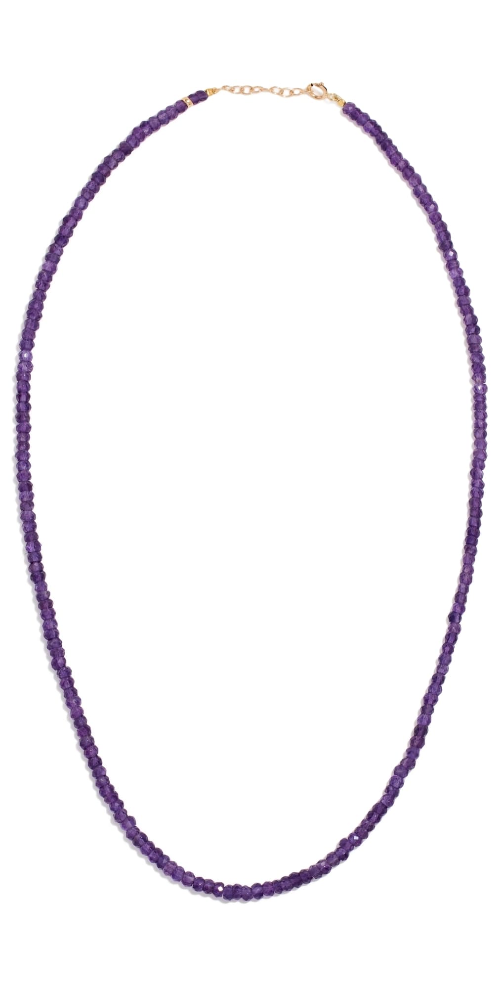 JIA JIA February Amethyst Beaded Necklace Amethyst