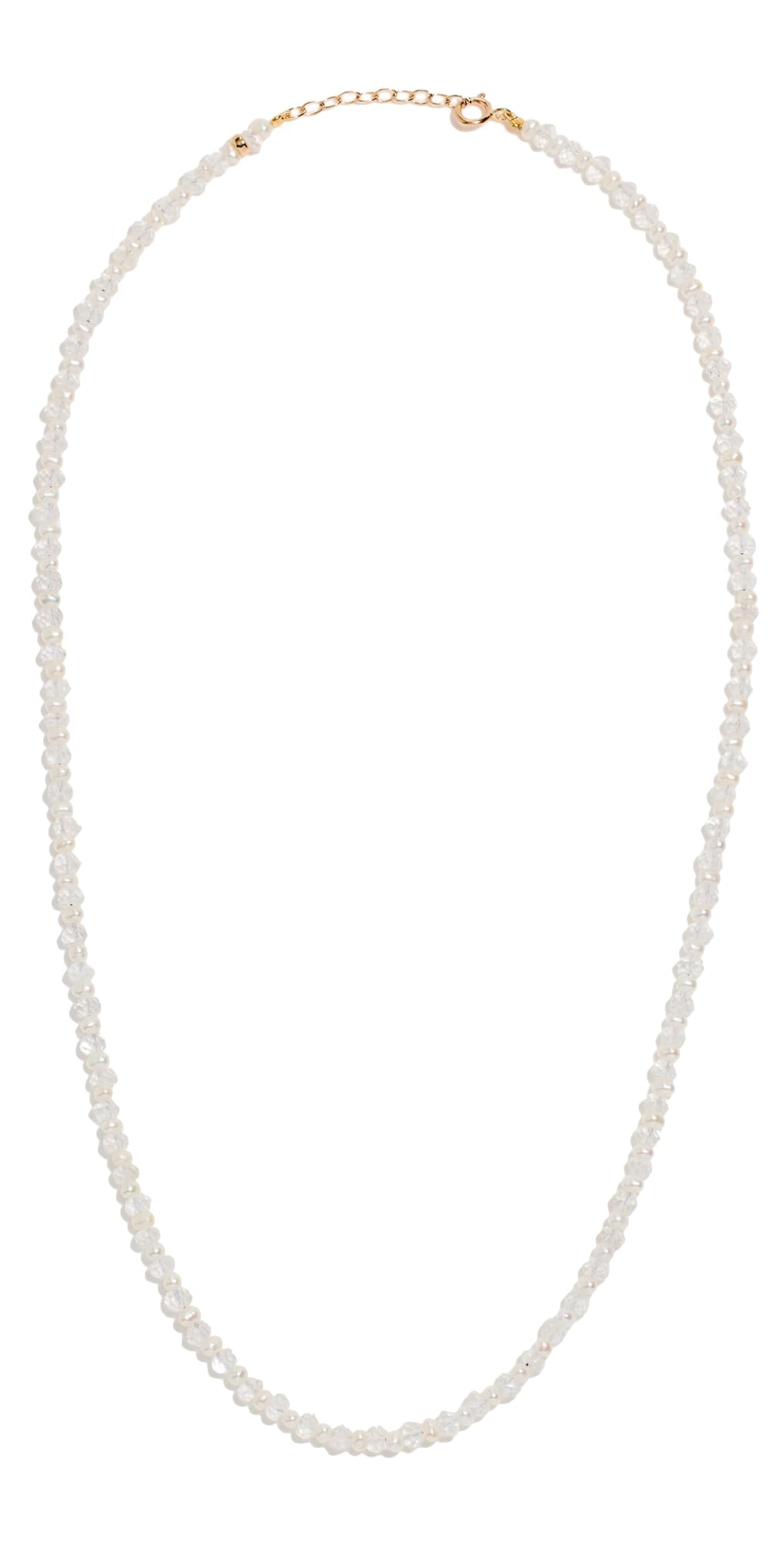 JIA JIA April Crystal Beaded Necklace Crystal
