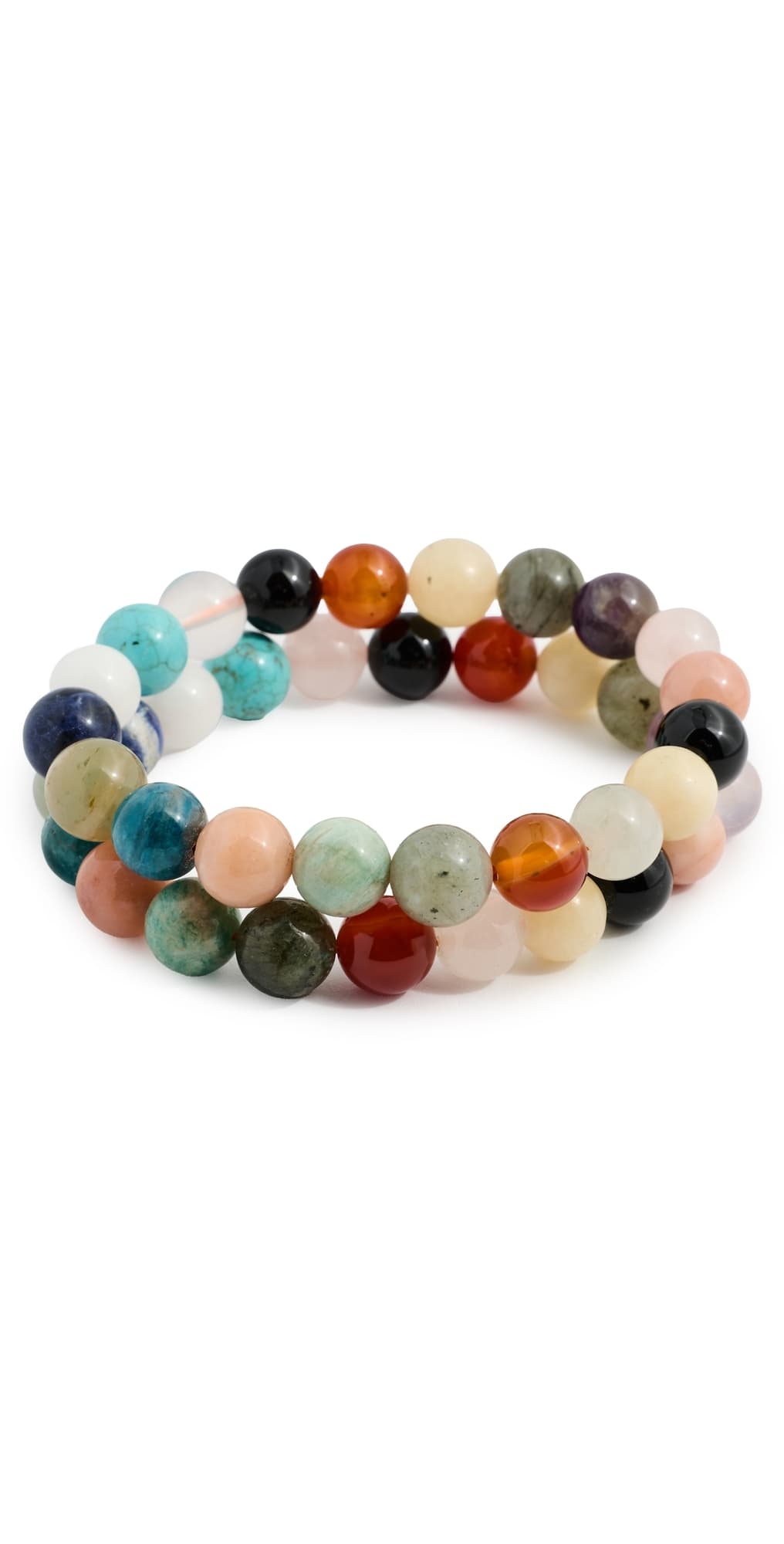 JIA JIA Rainbow Sphere Bracelet Set Rainbow · One Size