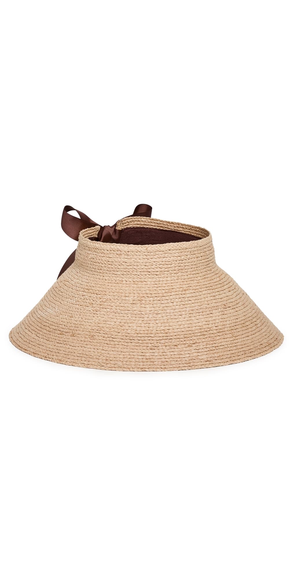 Jenni Kayne Shore Raffia Natural Visor Natural · One Size