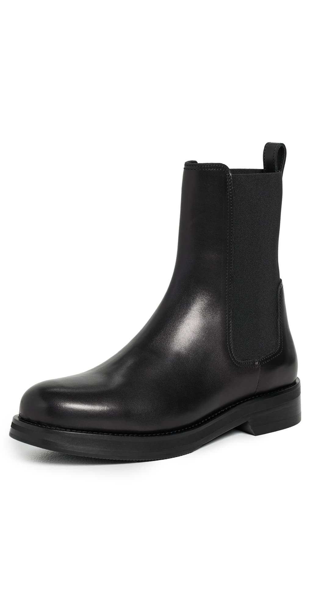 Jenni Kayne Leather Alden Boots Black