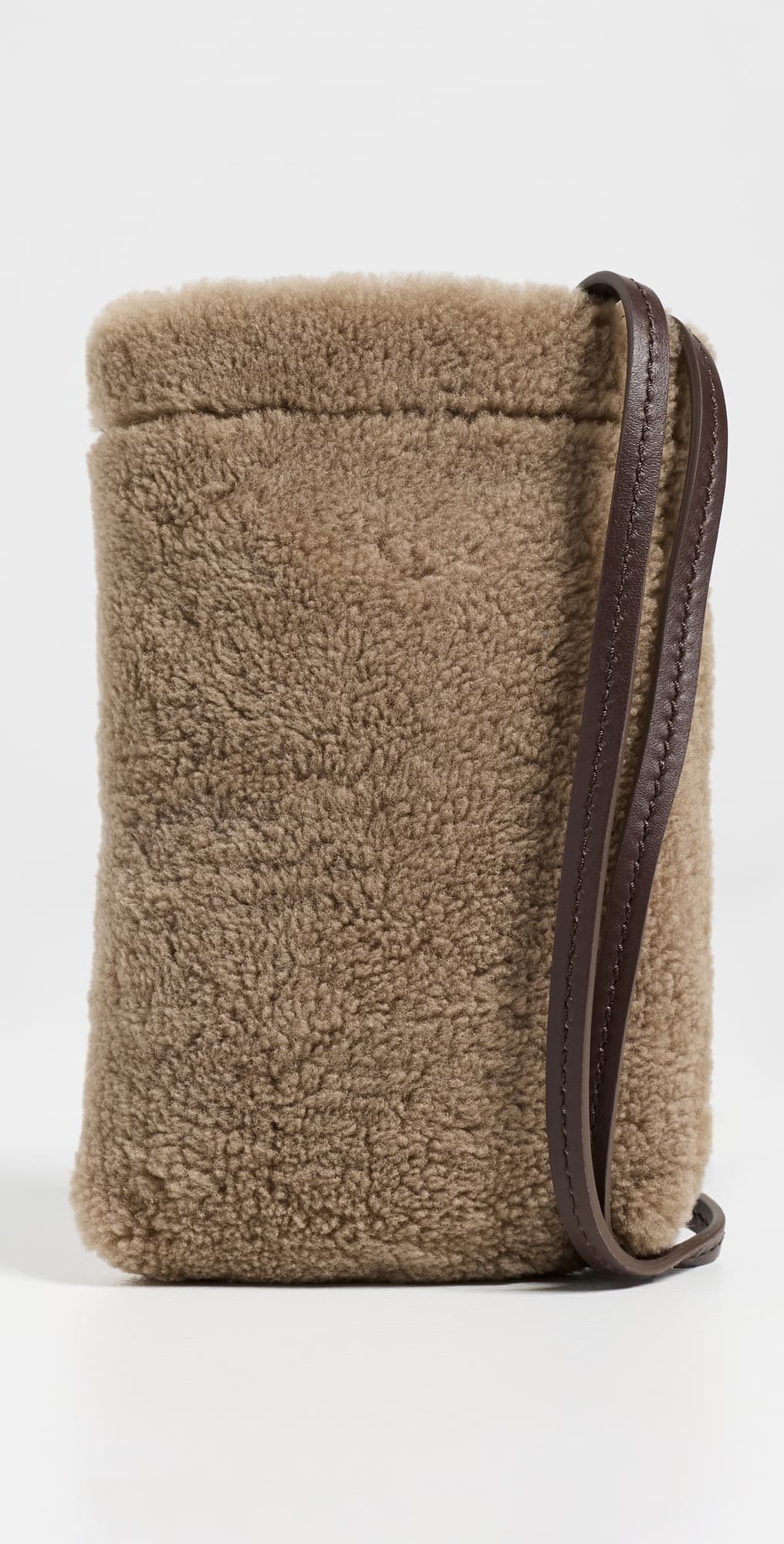 Jenni Kayne Yves Shearling Pouch Camel · One Size