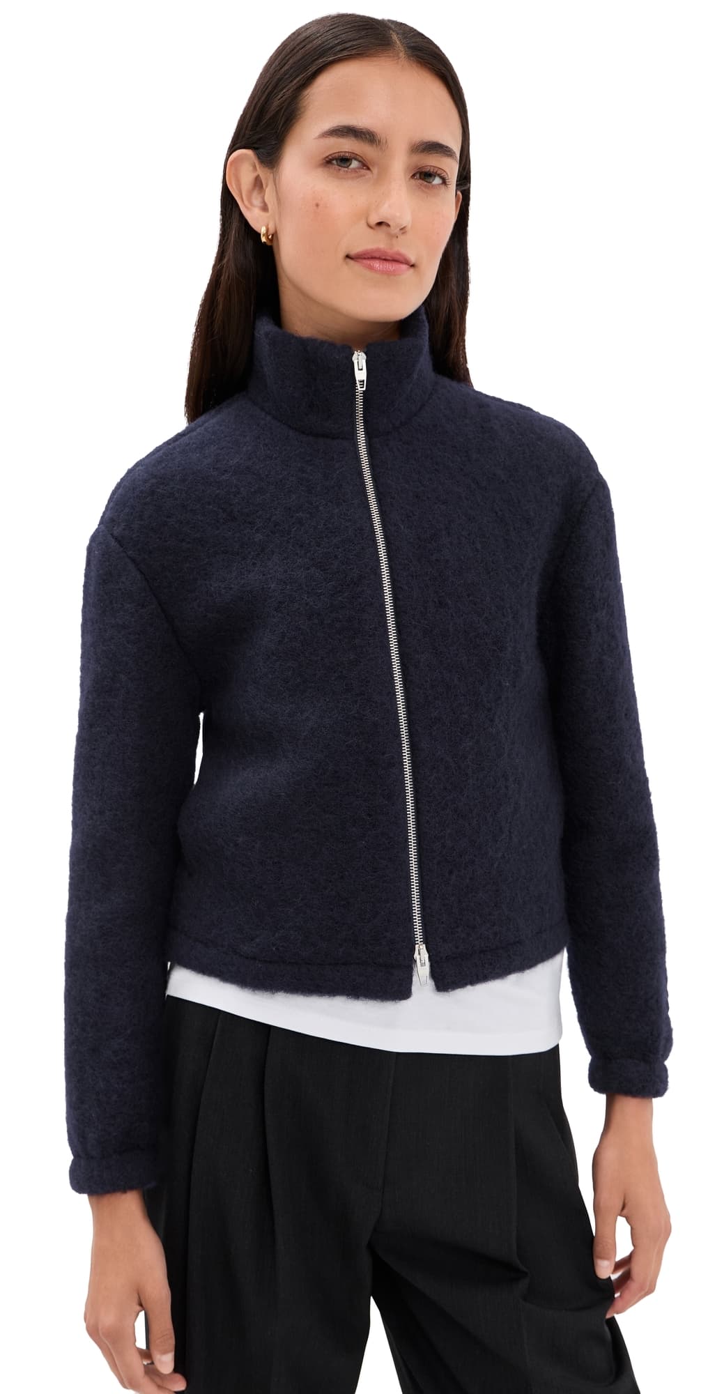 Jil Sander Zip Up Sweatshirt Ink