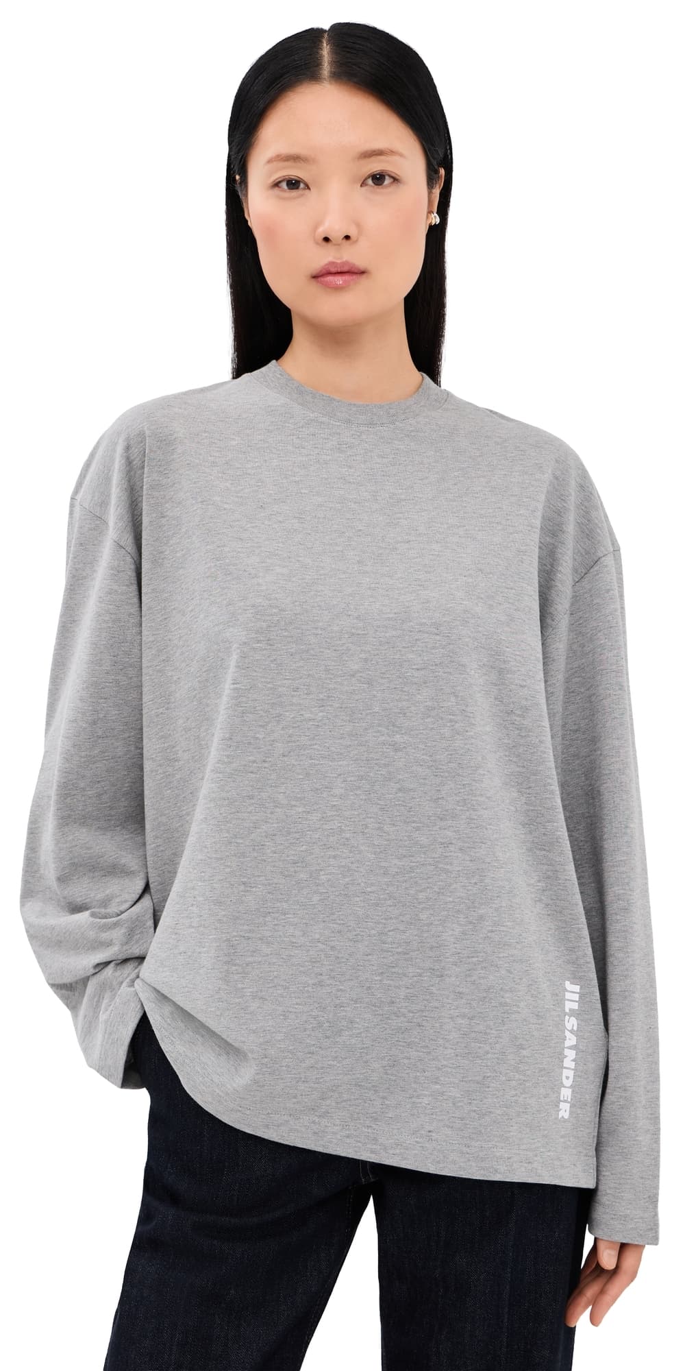 Jil Sander Long Sleeve T-Shirt London Fog