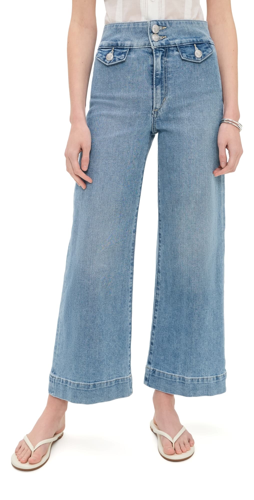 Joe's Jeans The Ellia Wide Leg Ankle Jeans Attraction