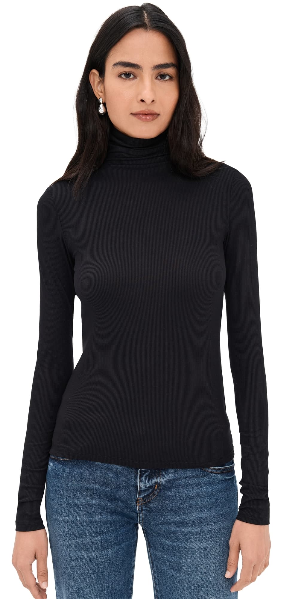 Joe's Jeans The Tony Long Sleeve Top Black