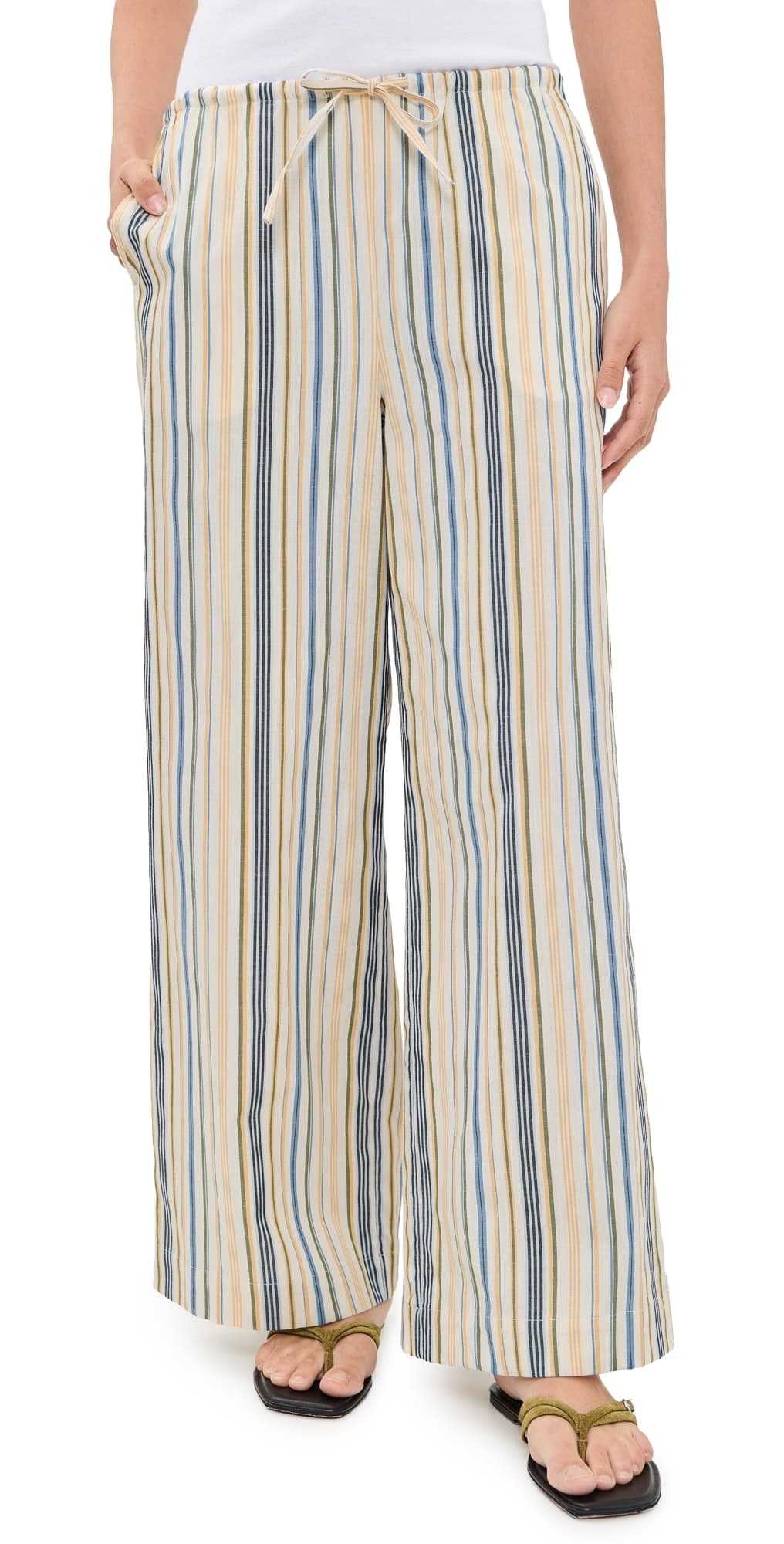 Joe's Jeans The Brynn Pants Azure Multi Stripe