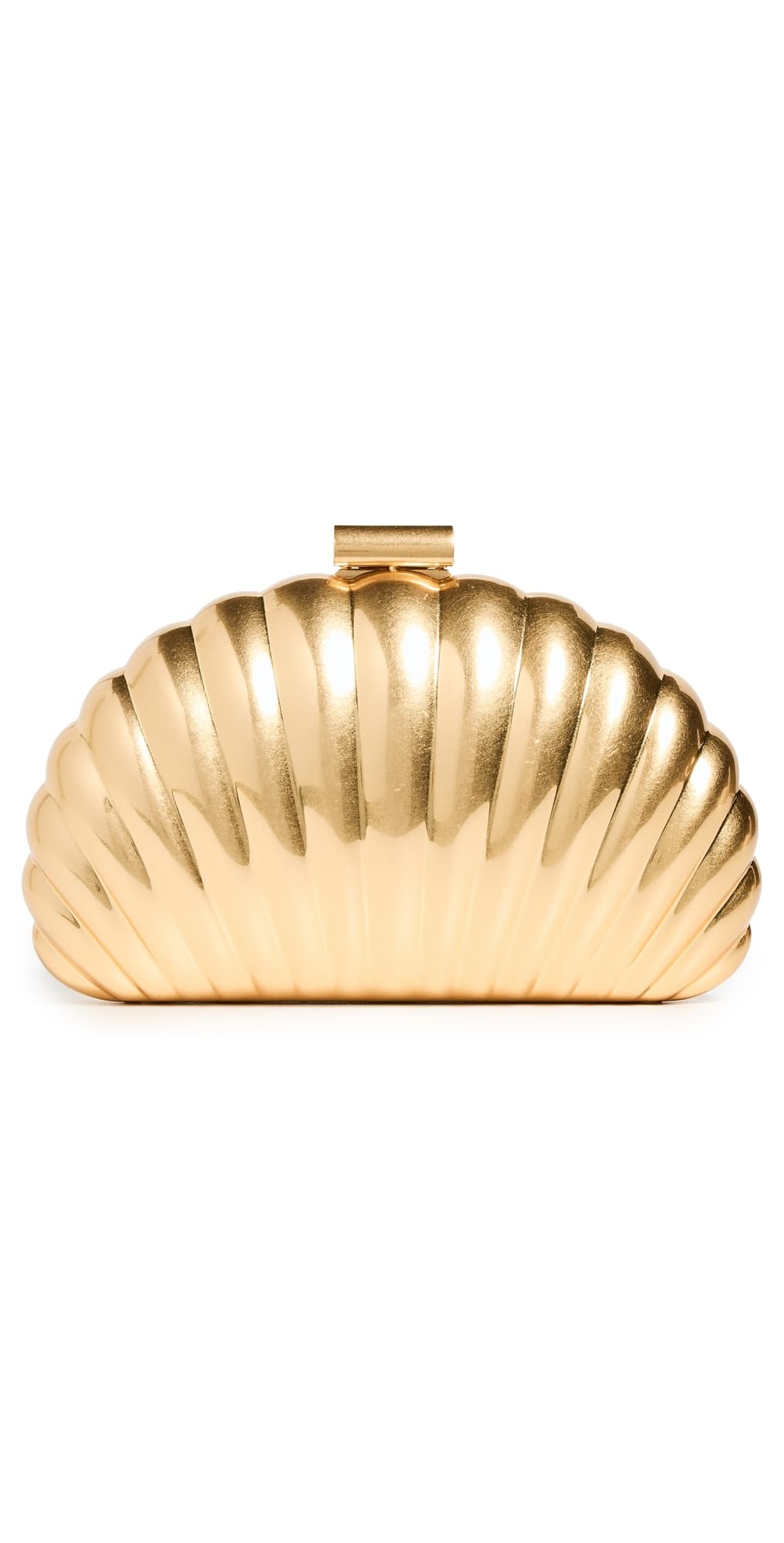 SIMKHAI Monet Shell Clutch Gold · One Size