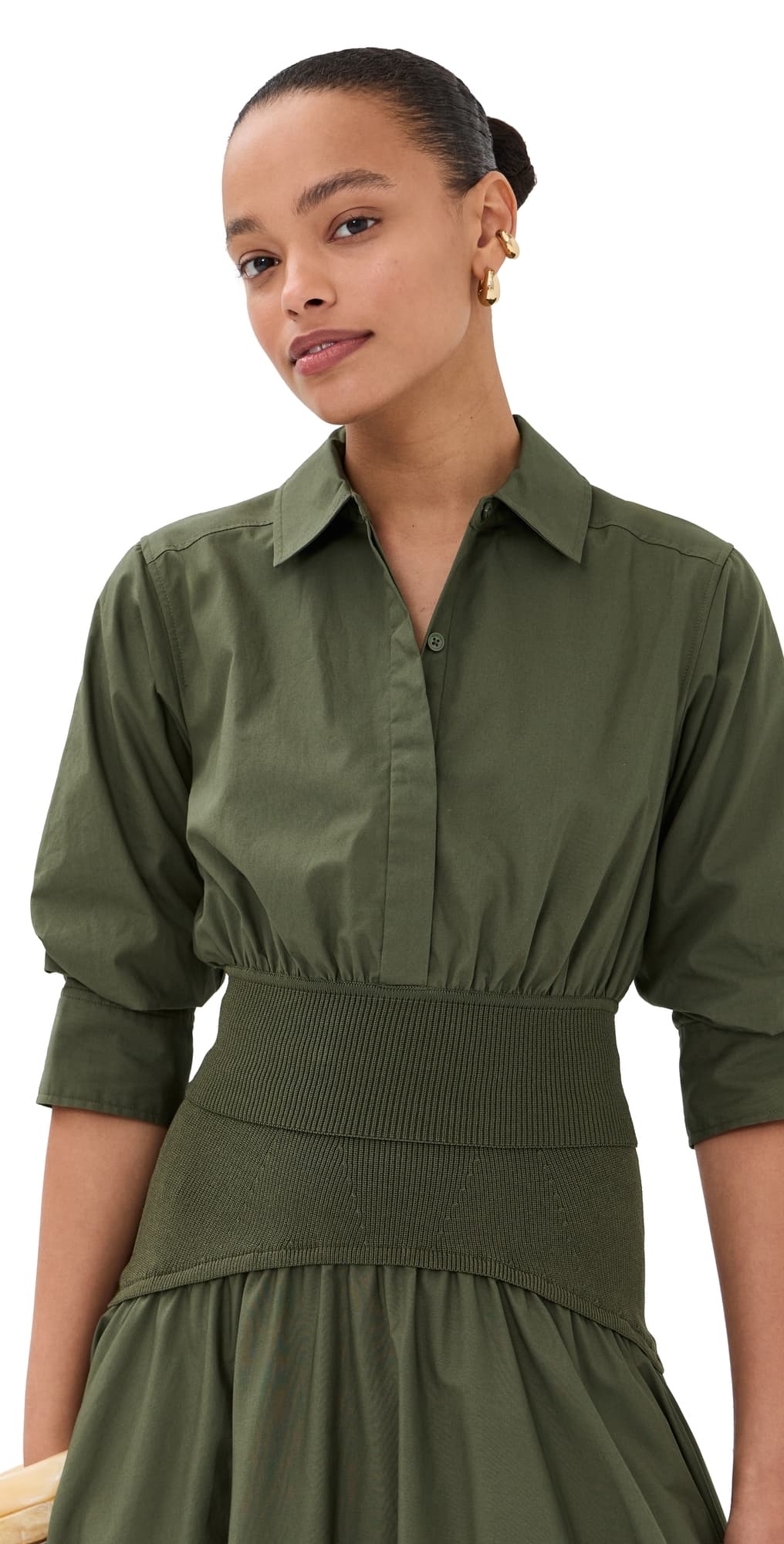 SIMKHAI Stiles Shirt Fern