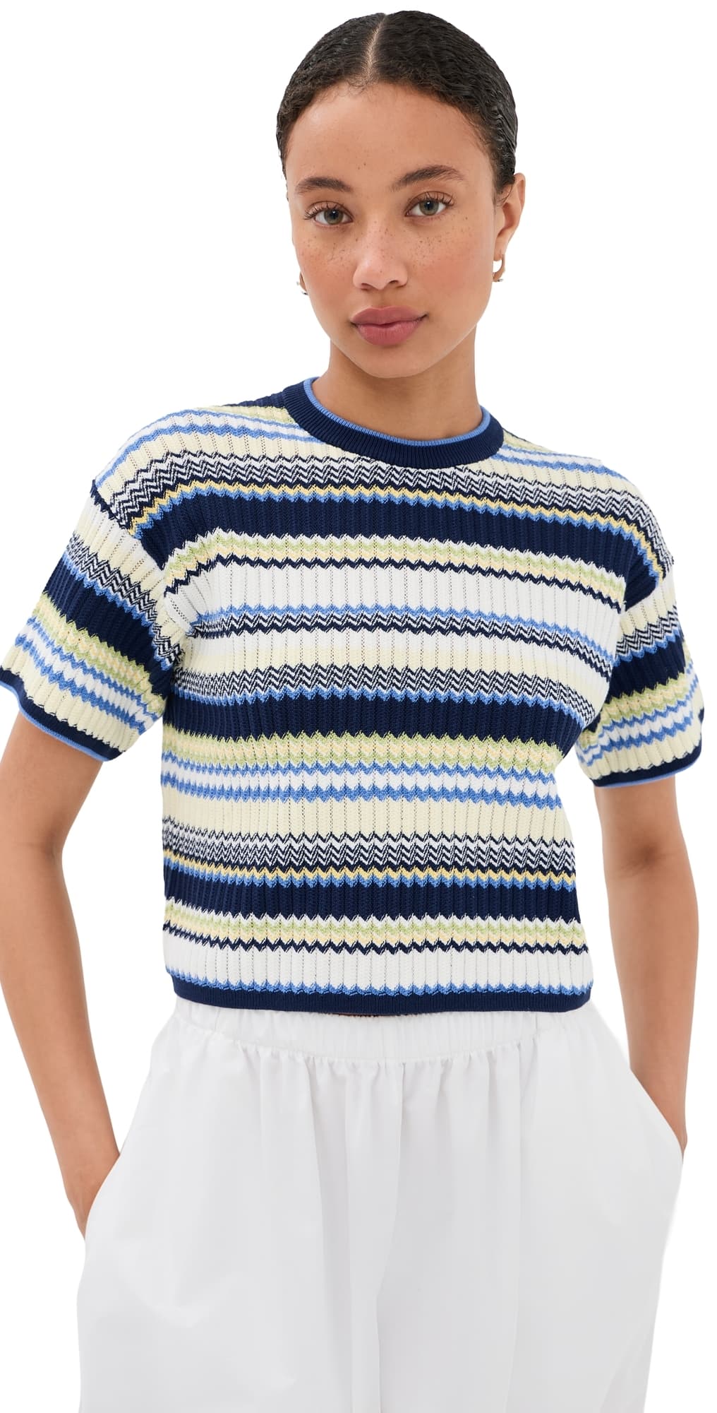 SIMKHAI Tenley Tee Midnight Multi