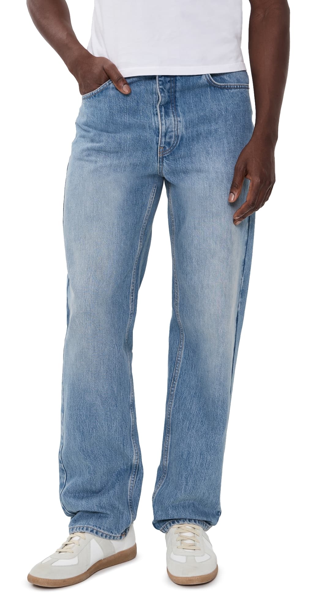 SIMKHAI Walt Dad Jeans Brad Wash