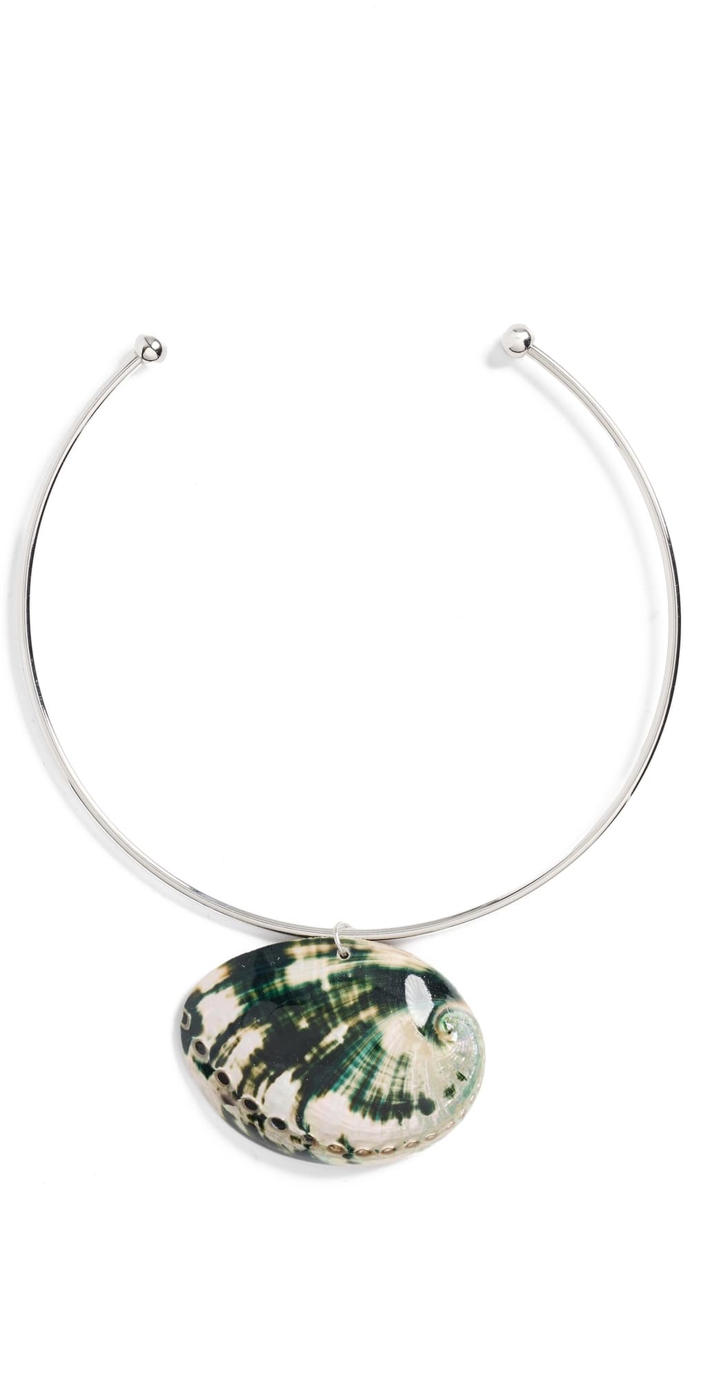 Julietta Leia Necklace Silver/Black · One Size