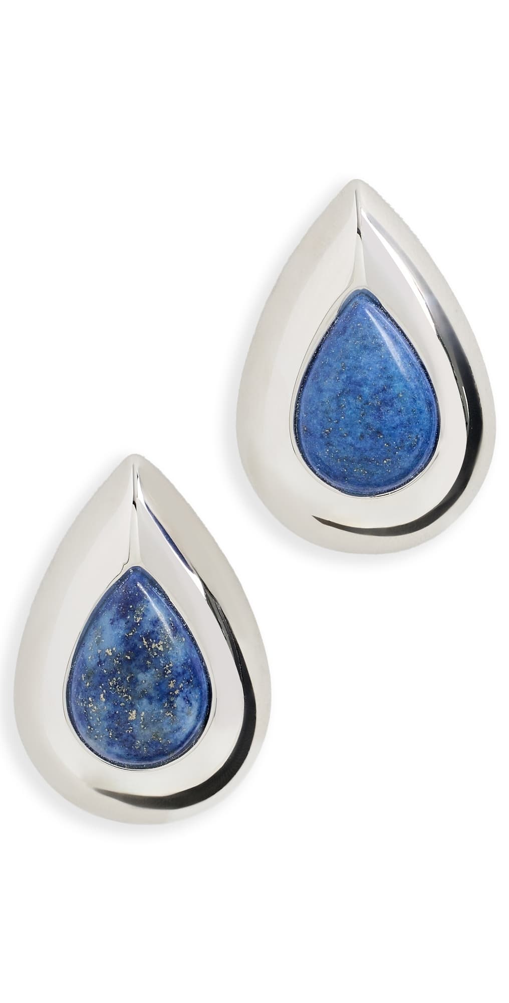 Julietta Vale Earrings Silver/Navy