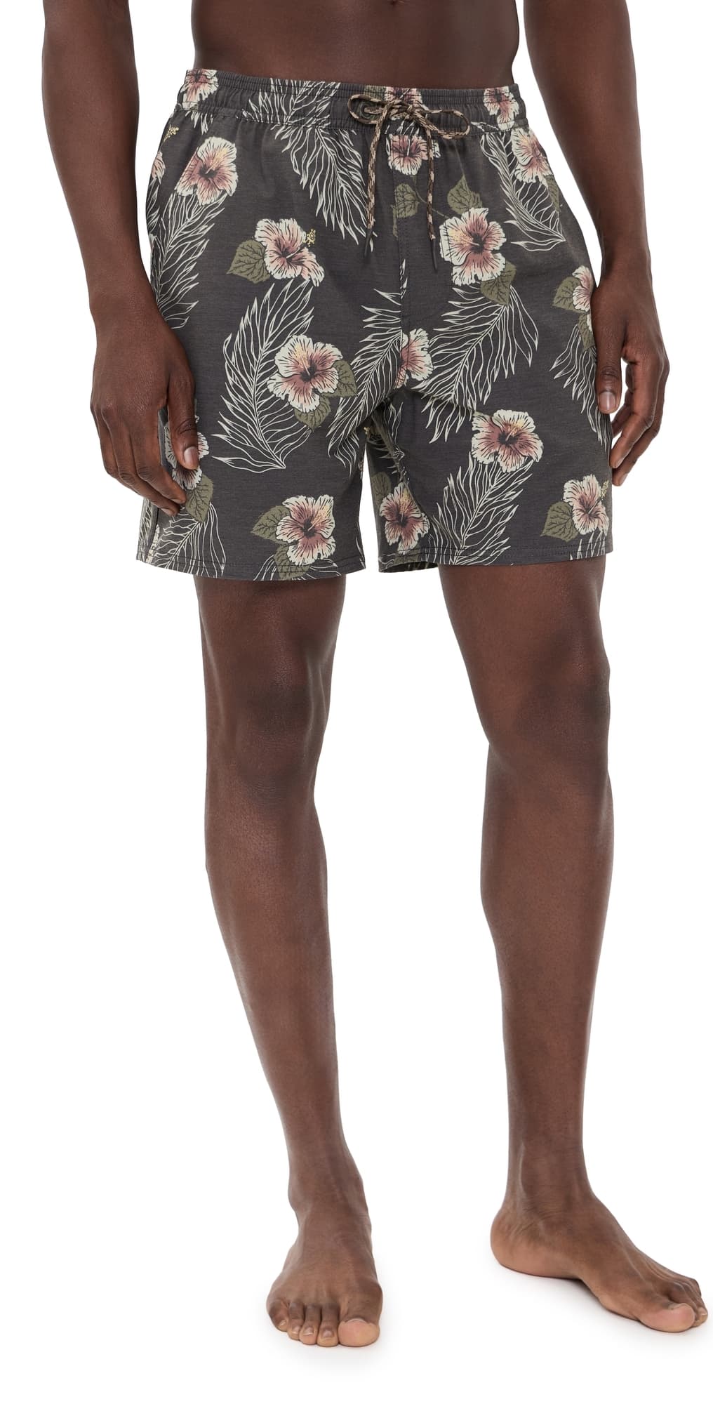 Katin Mallow Volley Swim Trunks 7 Black