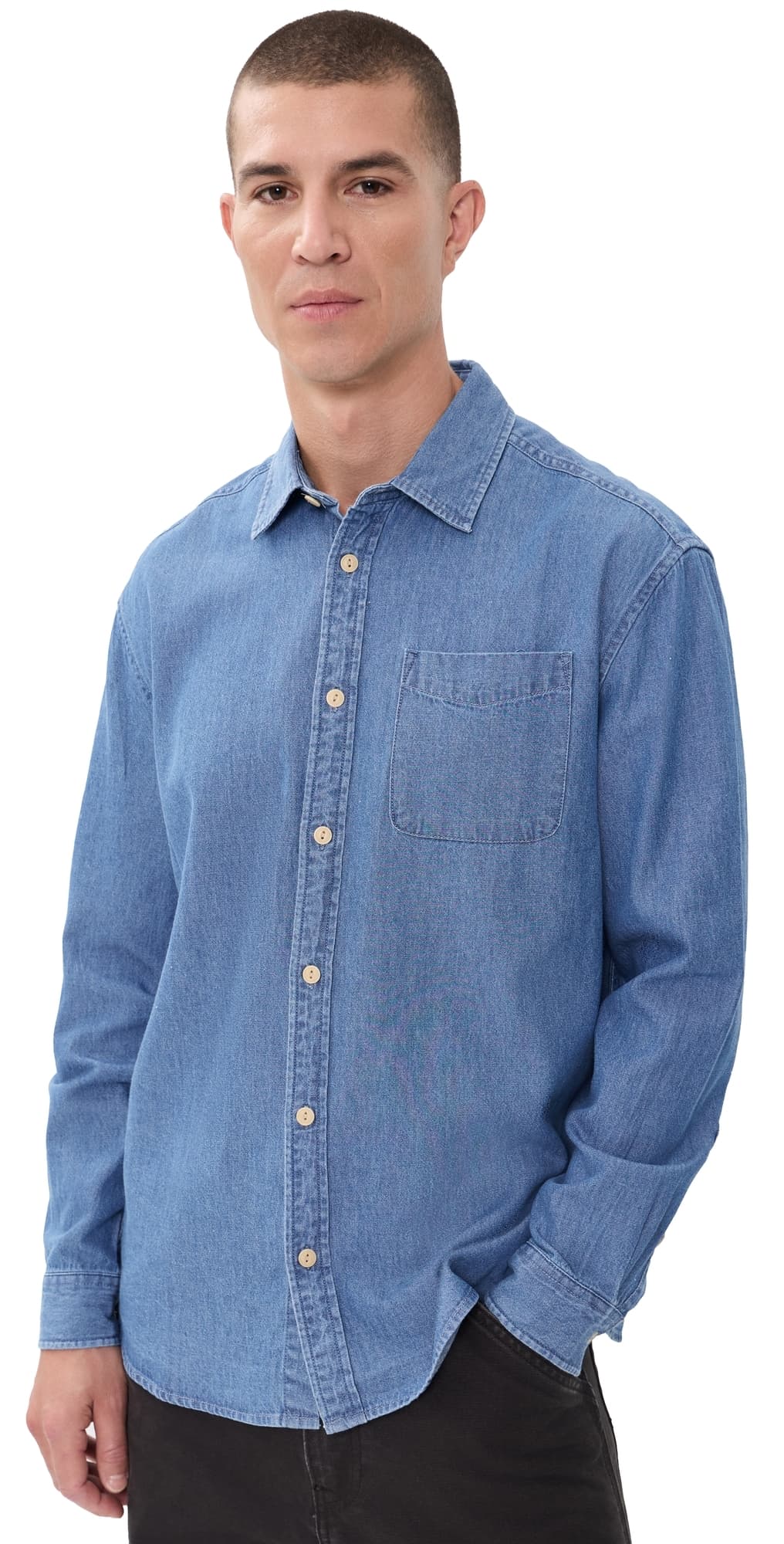 Katin Henry Denim Shirt Medium Indigo