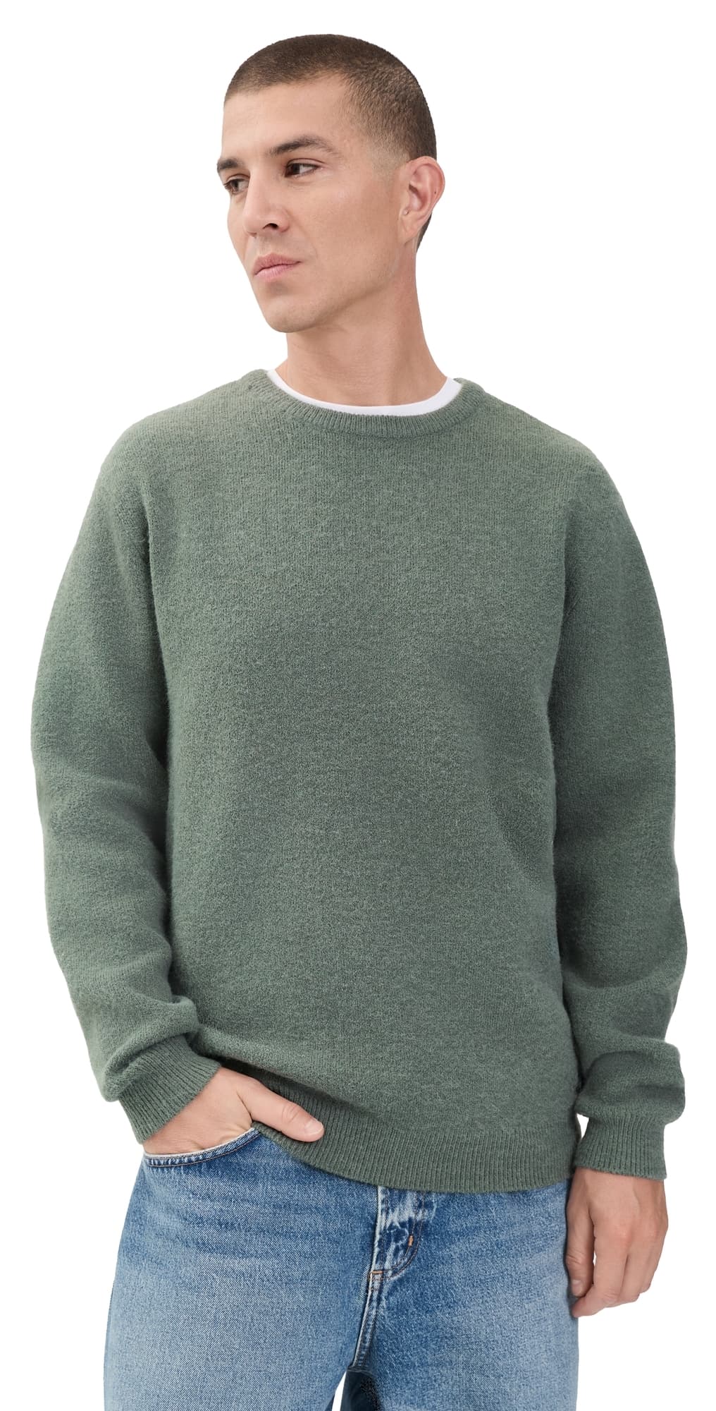 Katin Rivers Sweater Gray Green