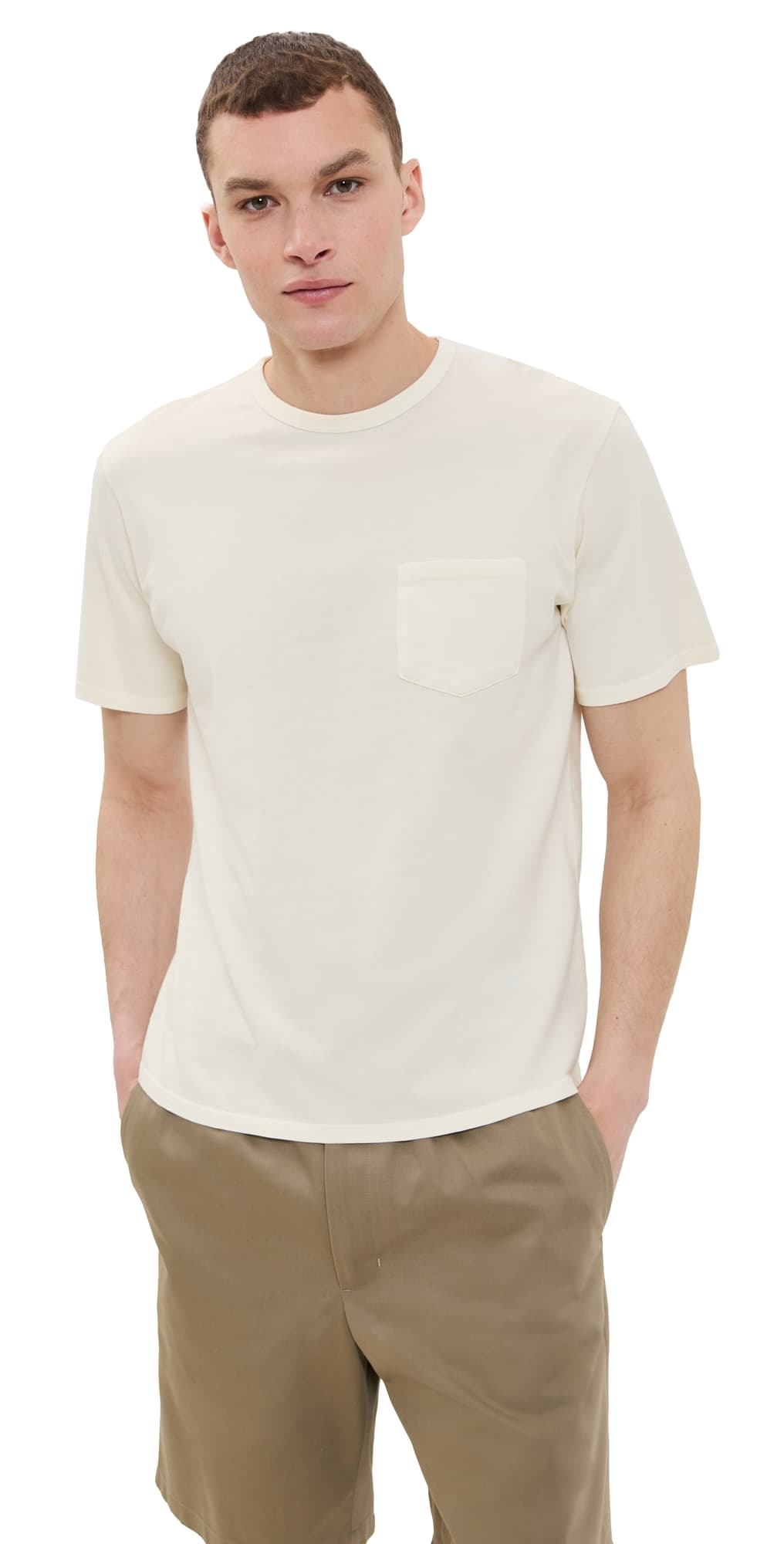 Knickerbocker Pocket Tee Milk