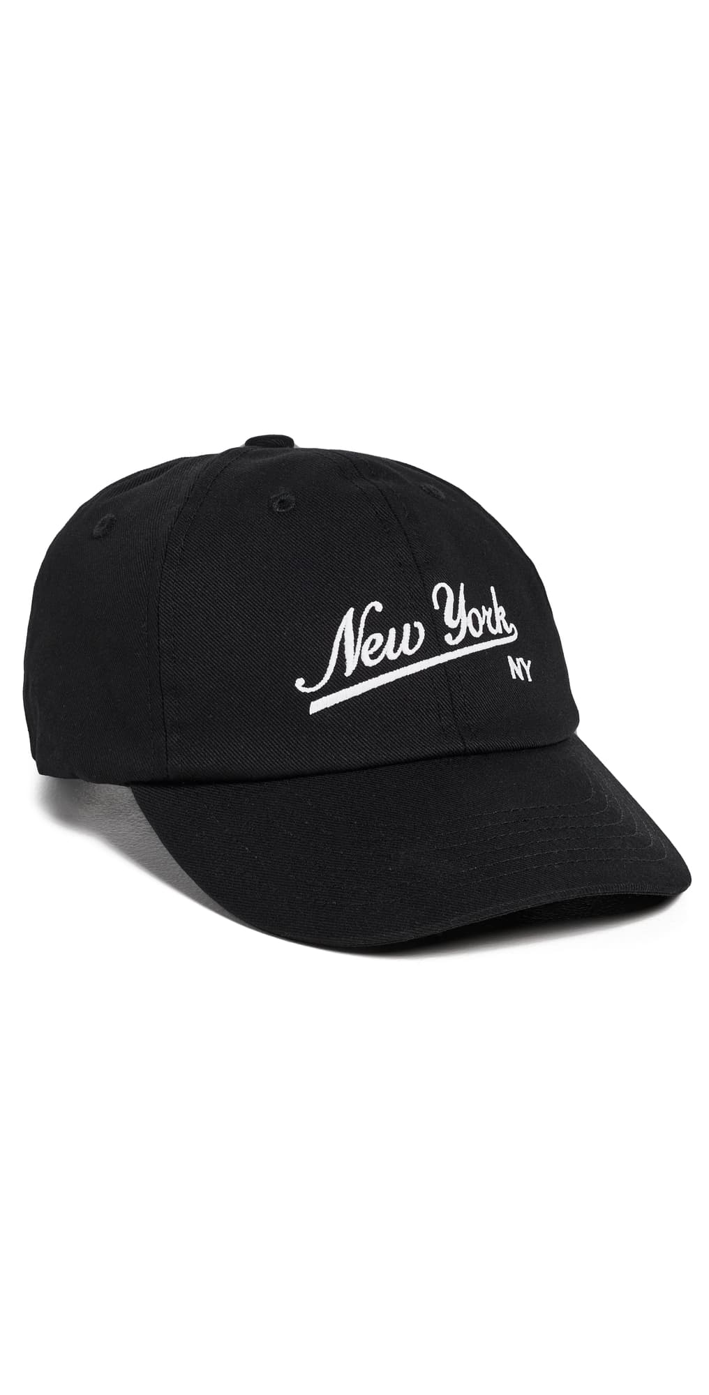 Knickerbocker Big League Twill Cotton Cap Black · One Size