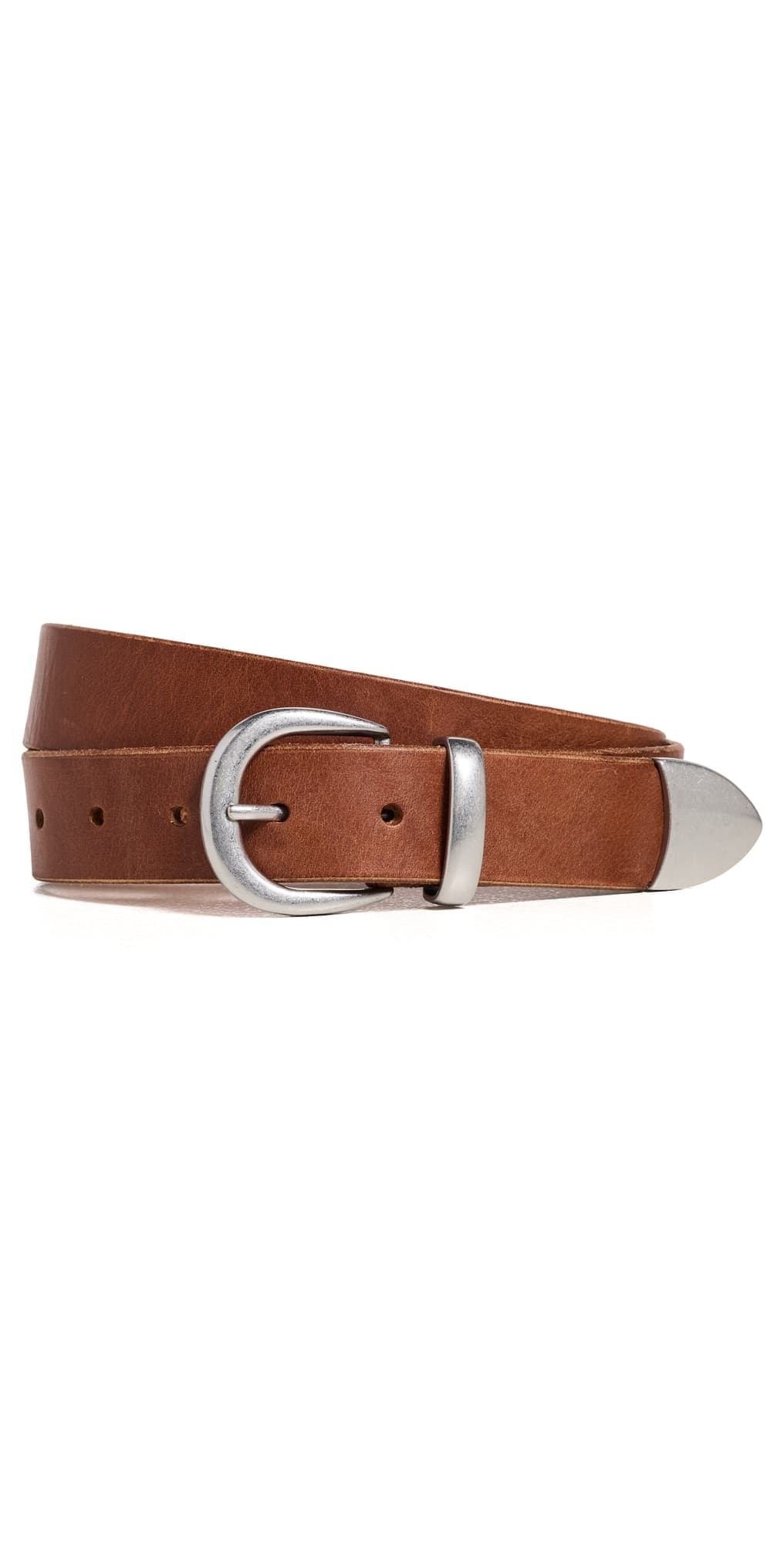 Knickerbocker Western Bridle Leather Belt Brown · 32