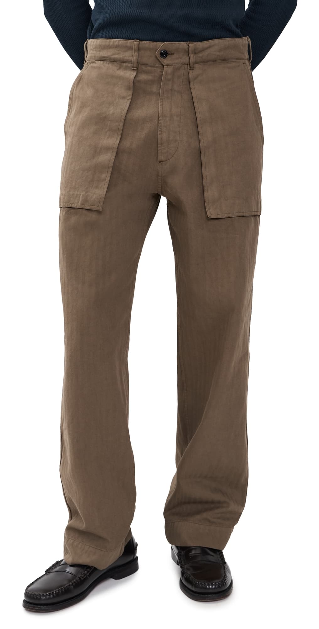 Knickerbocker Camp HBT Pants Military Olive