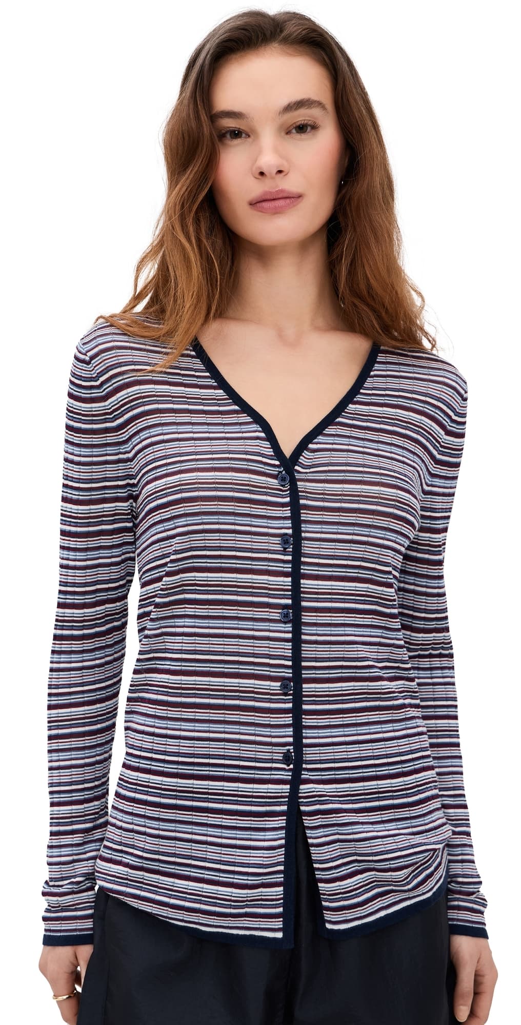 KULE The Medici Cardigan Navy Multi