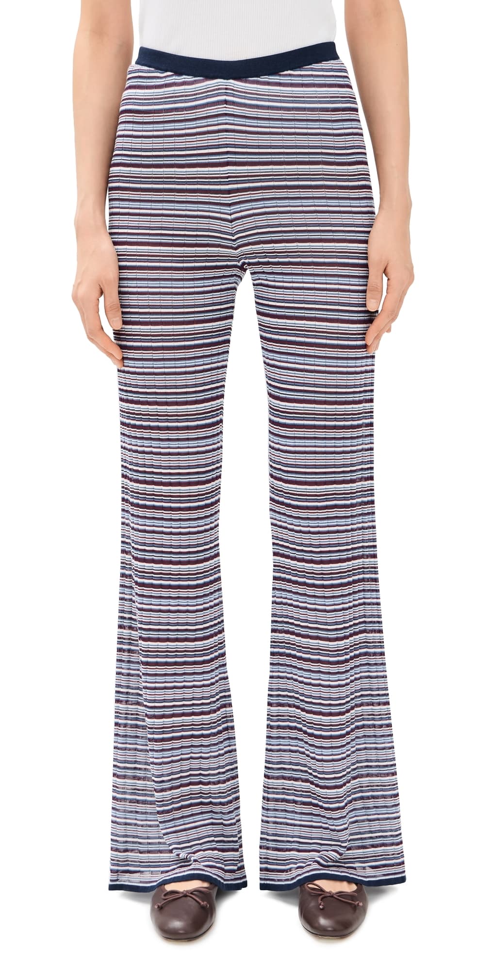 KULE The Andrea Pants Navy Multi